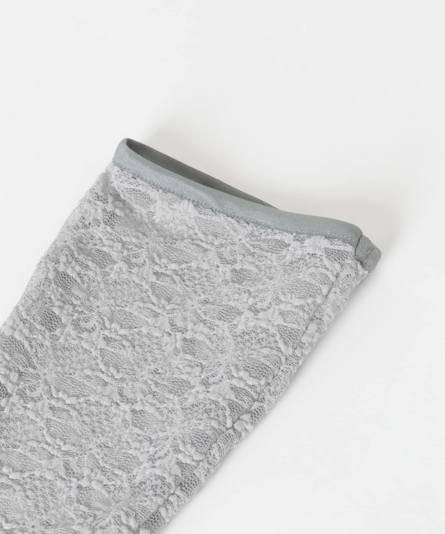 SIMONE WILD　LACE THONG SOCKS GREY One