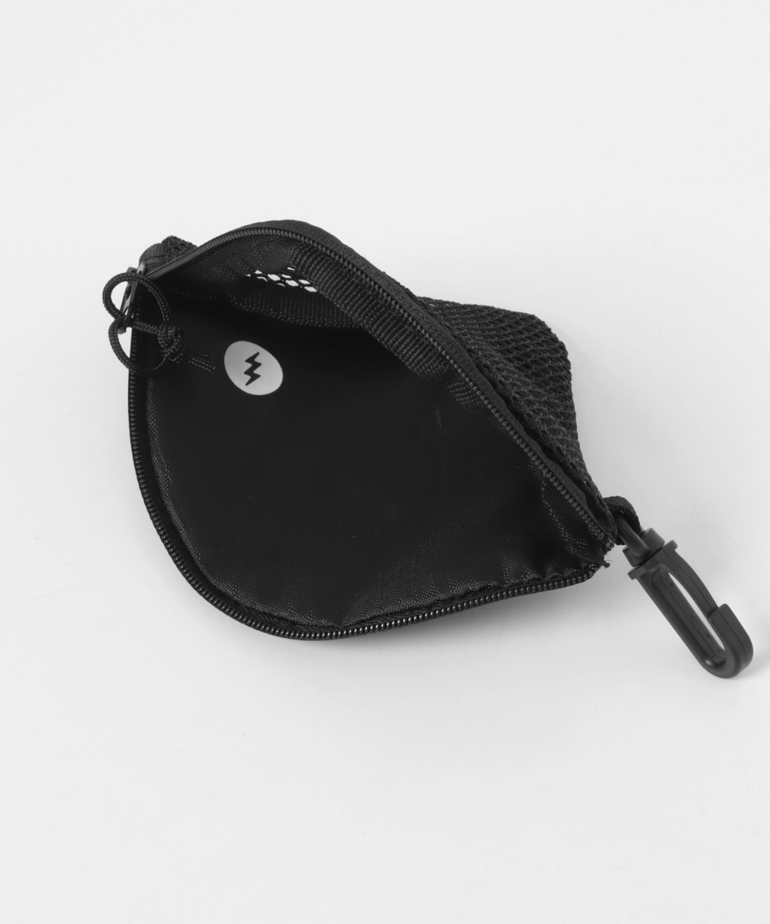 ELECTRIC　MESH COIN CASE BLACK One