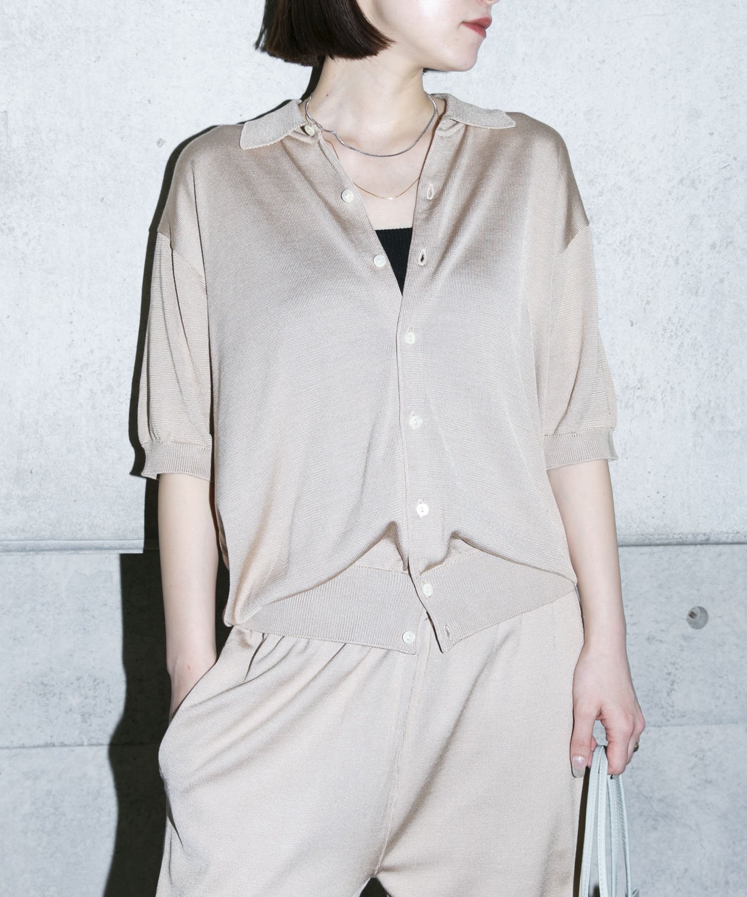 HERILL　Silk Polo