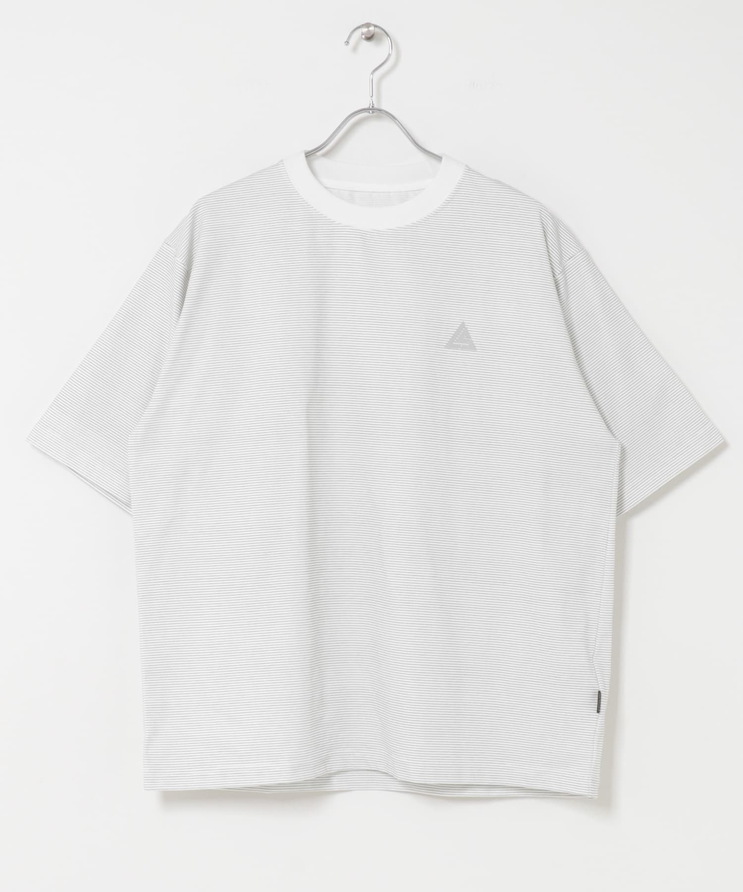 LAKE SEEKERS　クイックドライ SS TEE WHT x BLK M