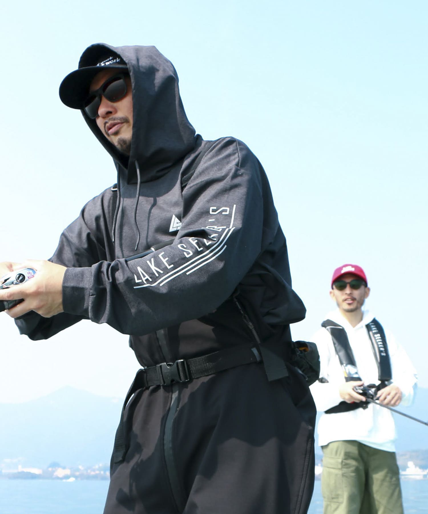 LAKE SEEKERS　クイックドライフーディー CHARCOAL M