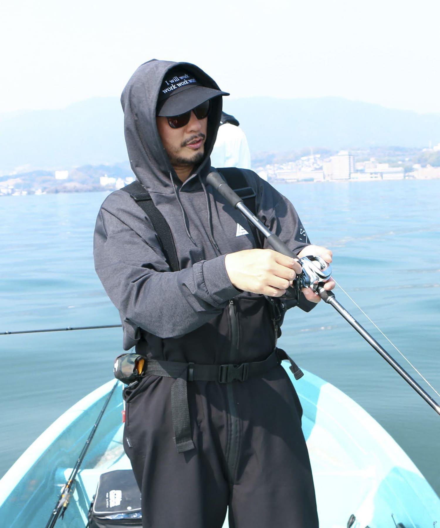 LAKE SEEKERS　クイックドライフーディー CHARCOAL M