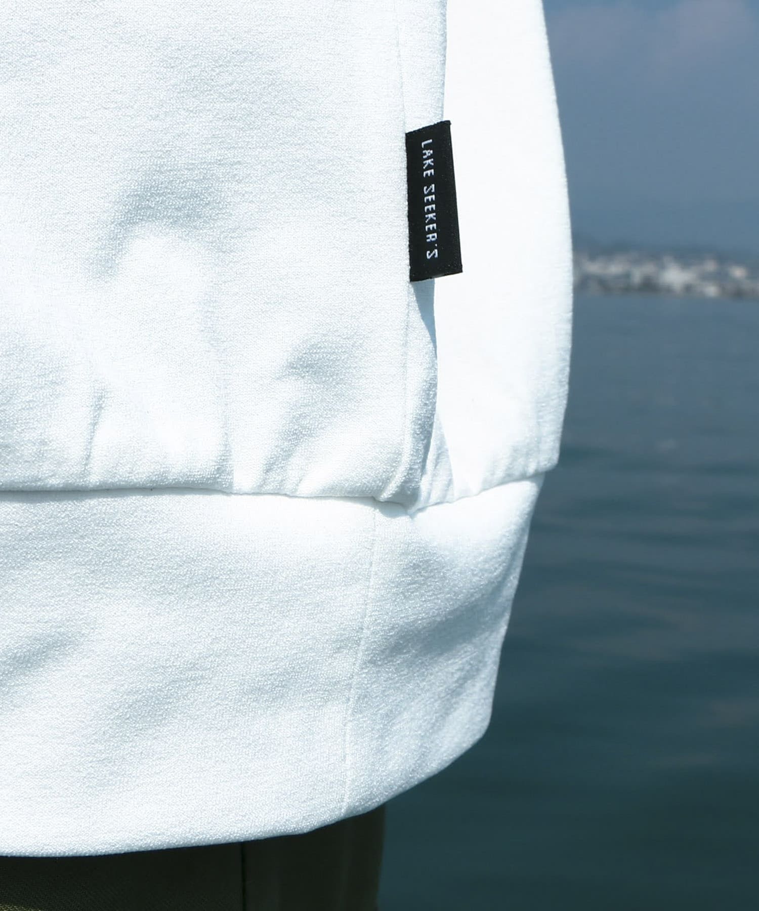 LAKE SEEKERS　クイックドライフーディー WHITE M