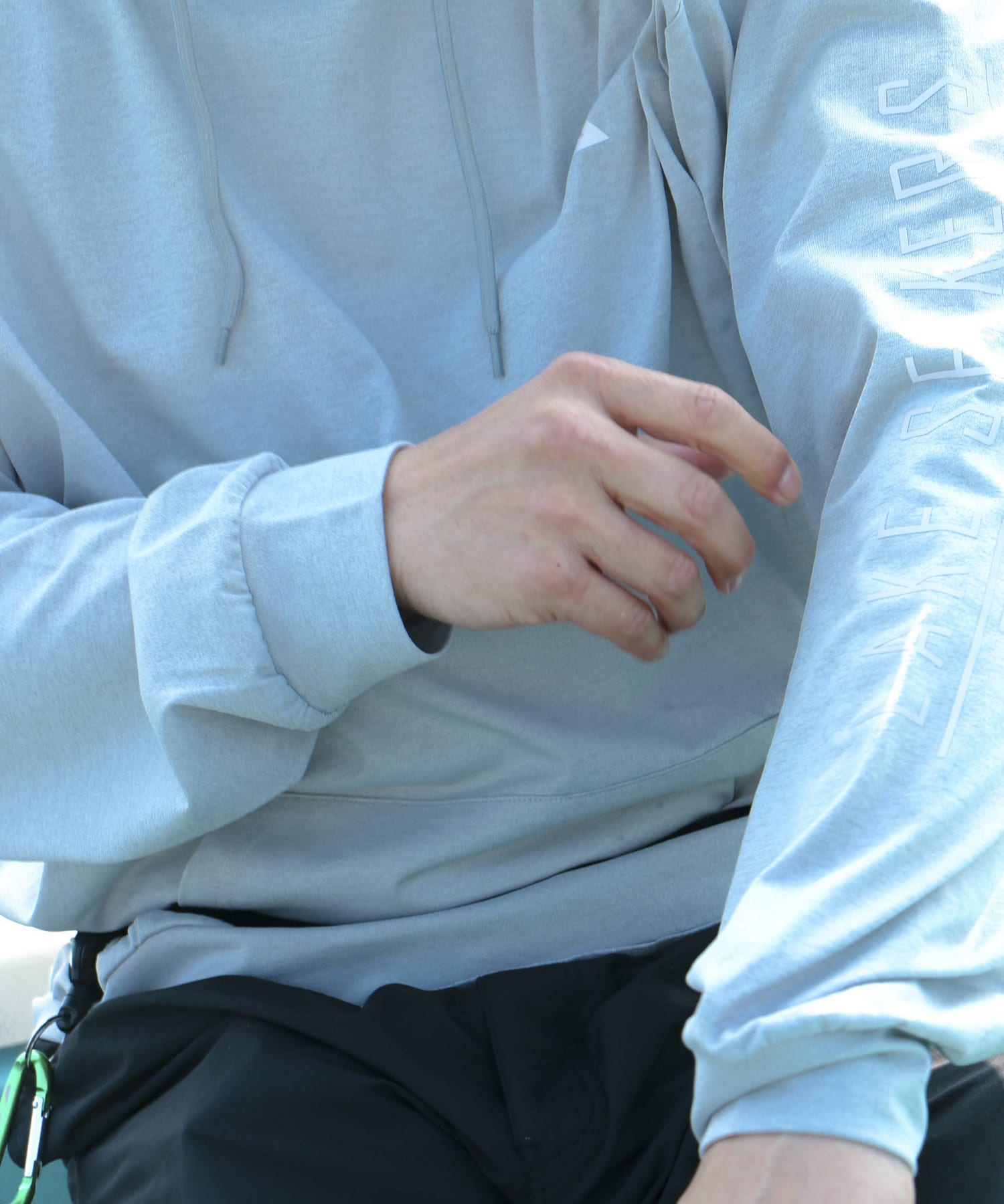 LAKE SEEKERS　クイックドライフーディー GRAY M
