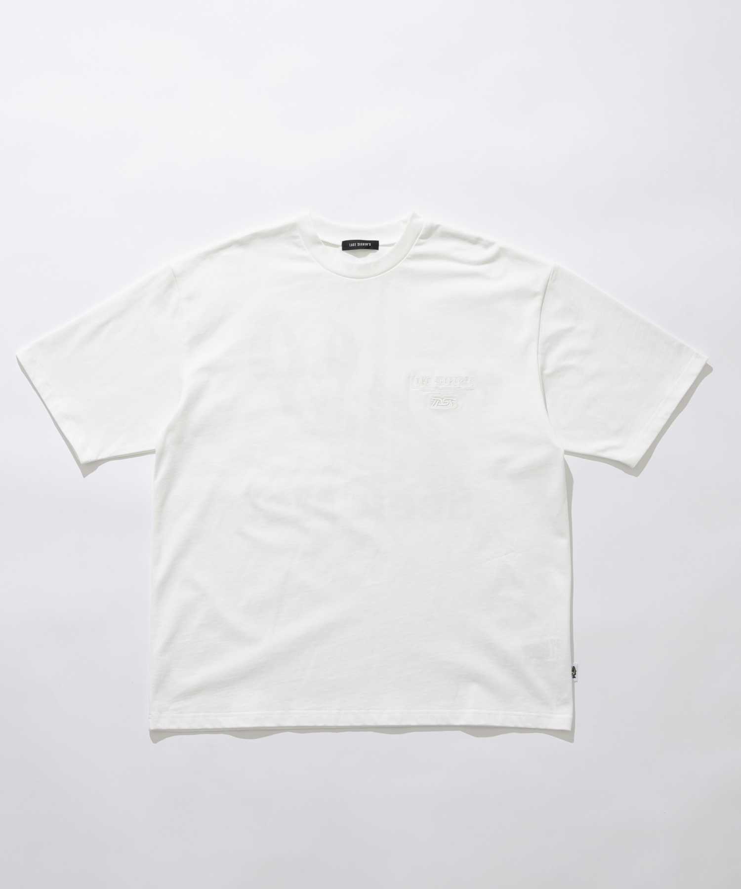 『別注』TASF×LAKE SEEKERS　SEEK ME! TEE WHITE M