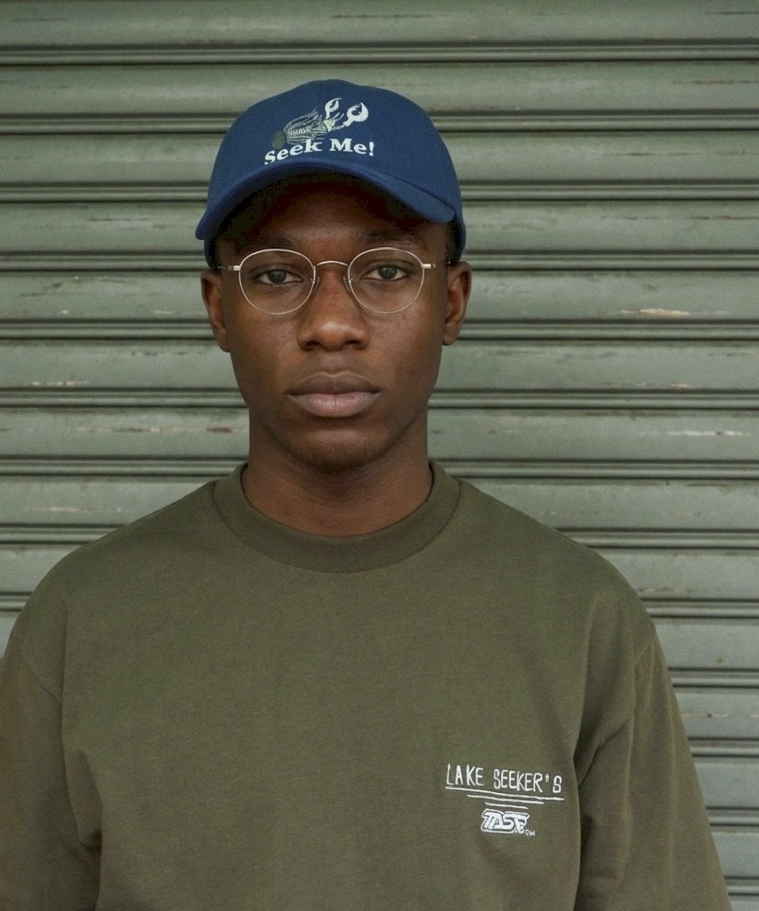 『別注』TASF×LAKE SEEKERS　SEEK ME! CAP NAVY Free