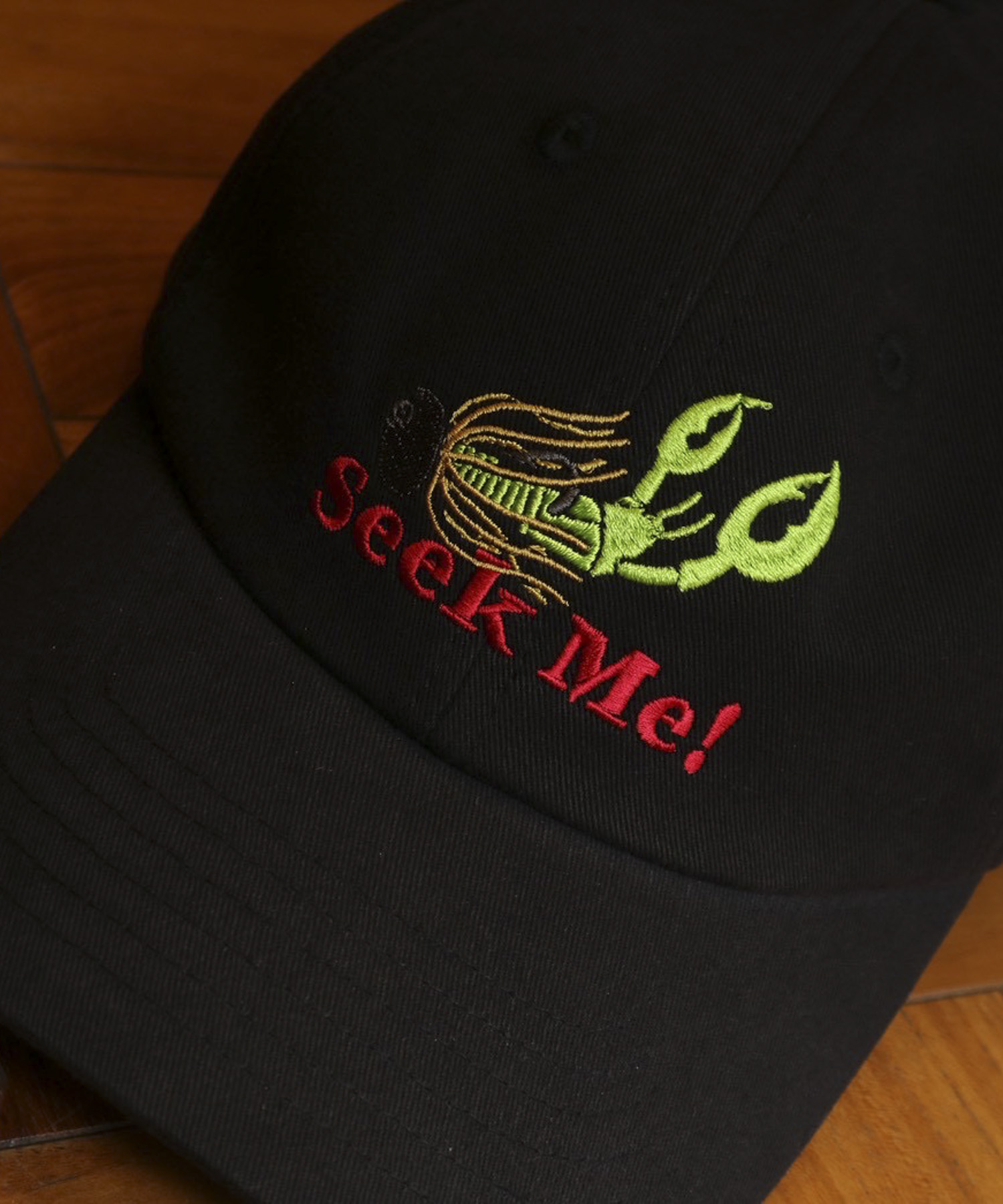 『別注』TASF×LAKE SEEKERS　SEEK ME! CAP BLACK Free