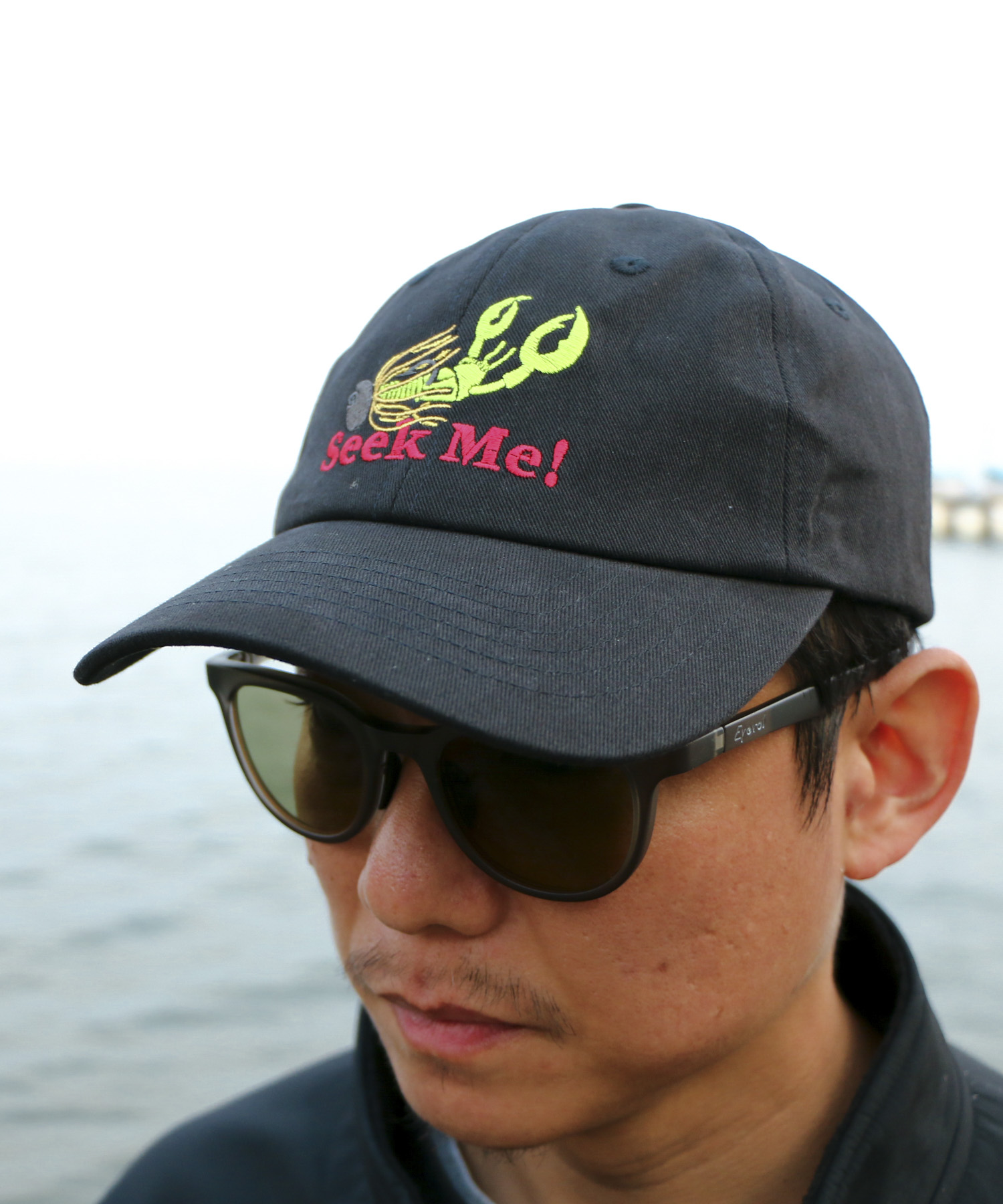 『別注』TASF×LAKE SEEKERS　SEEK ME! CAP BLACK Free