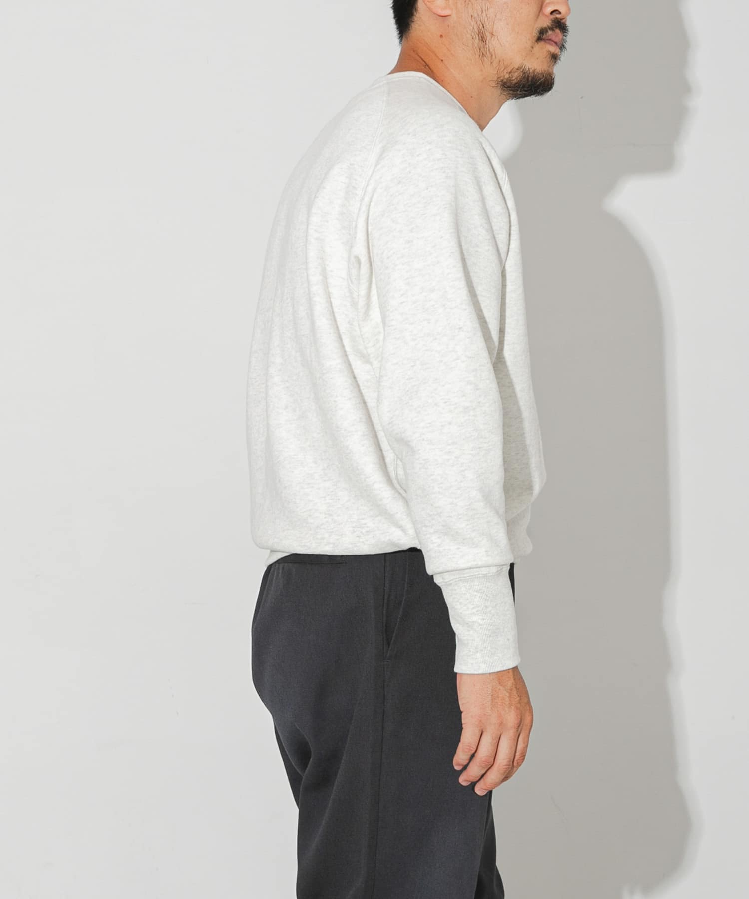 model : 176cm 着用サイズ : L