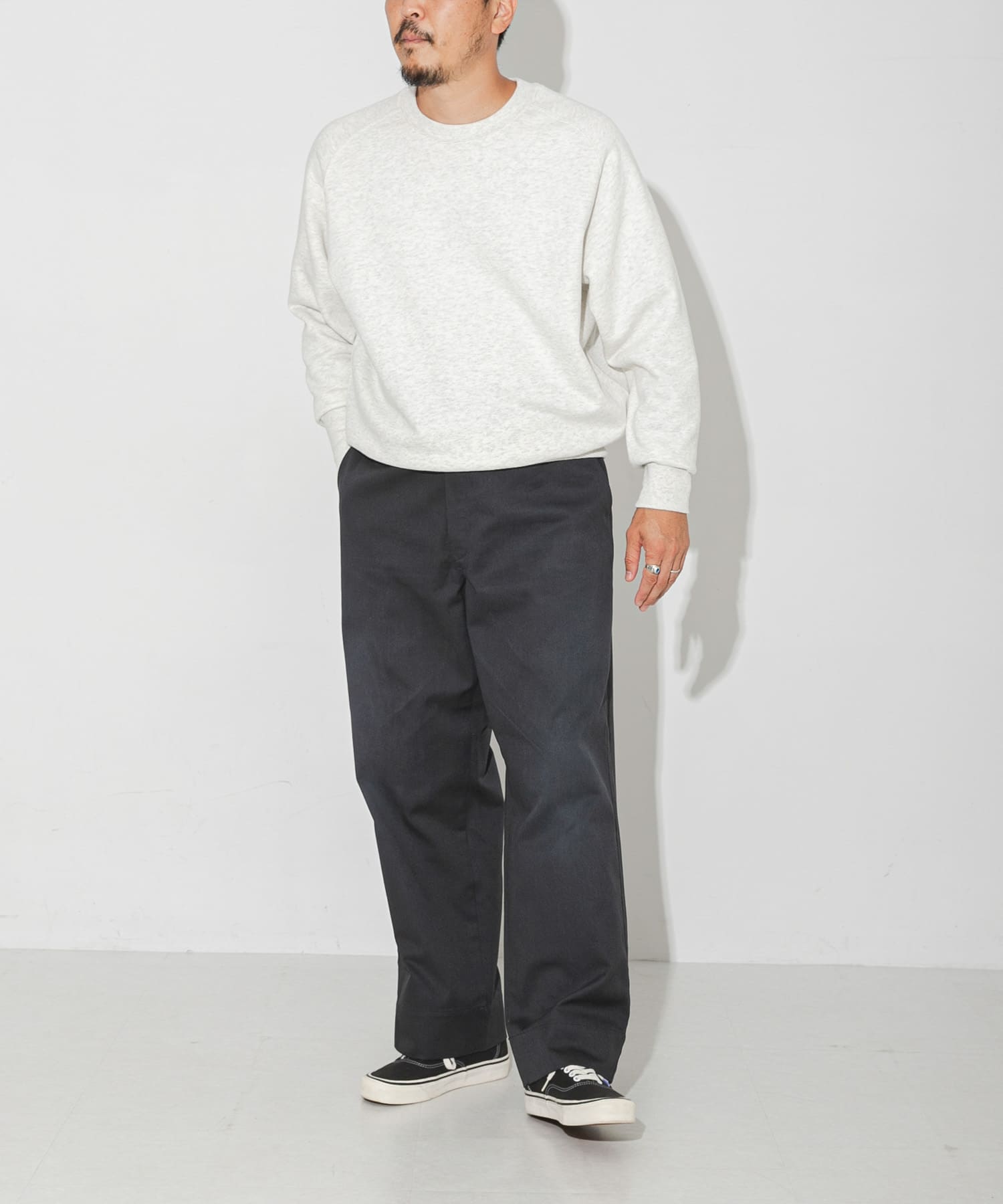 model : 176cm 着用サイズ : L