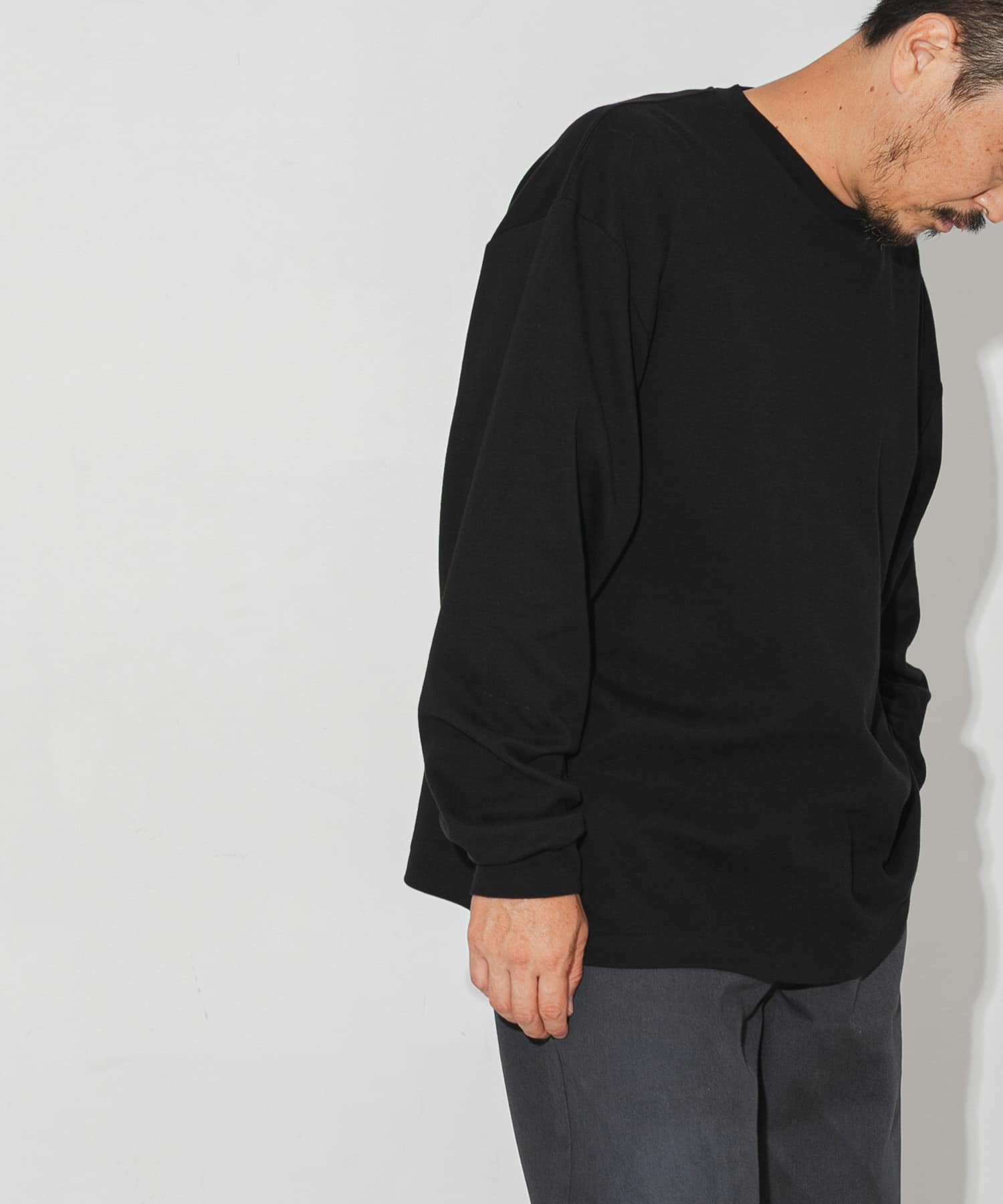 model : 176cm 着用サイズ : XL