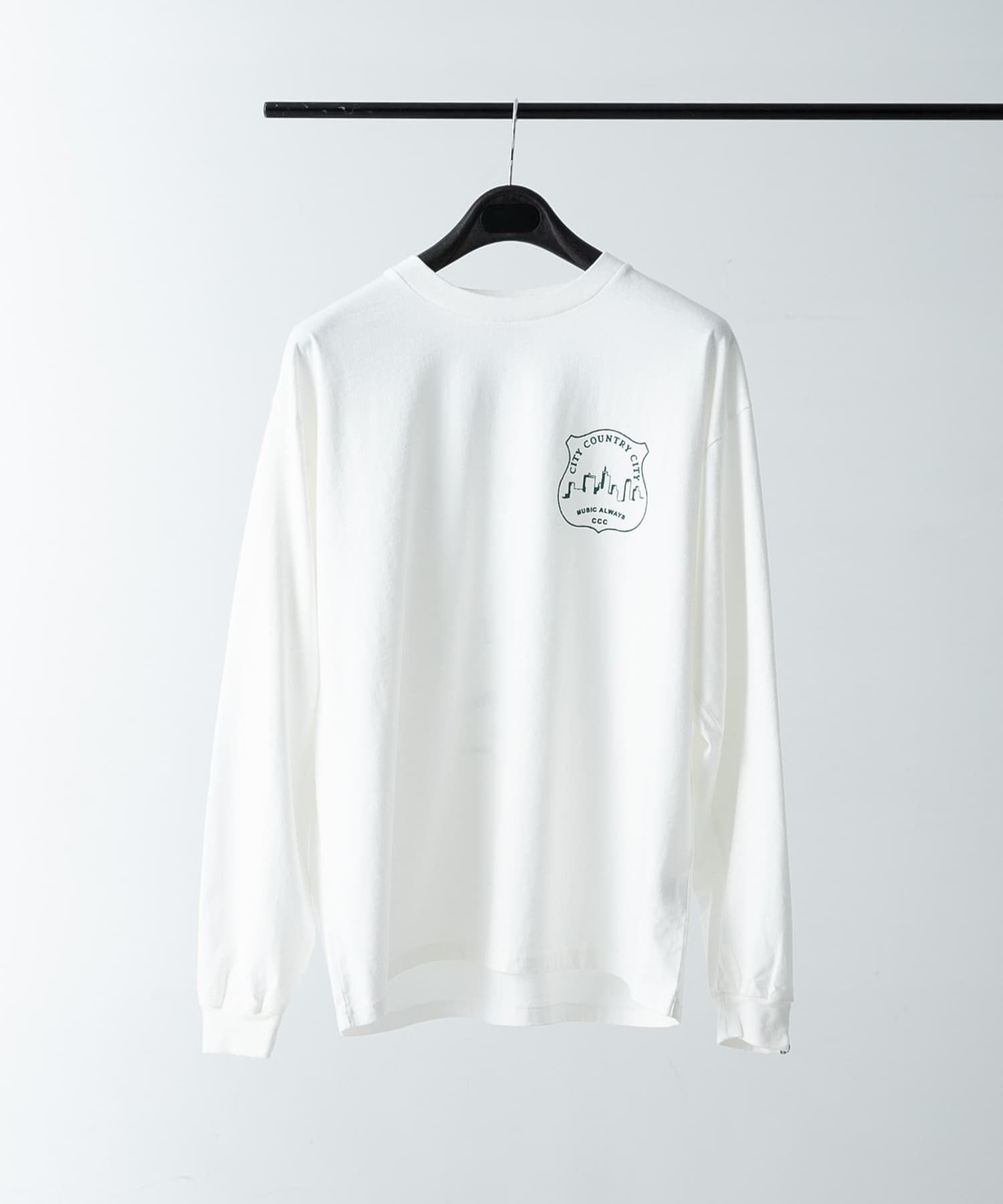 CITY COUNTRY CITY　L/S SHIRT MUSIC ALWAYS