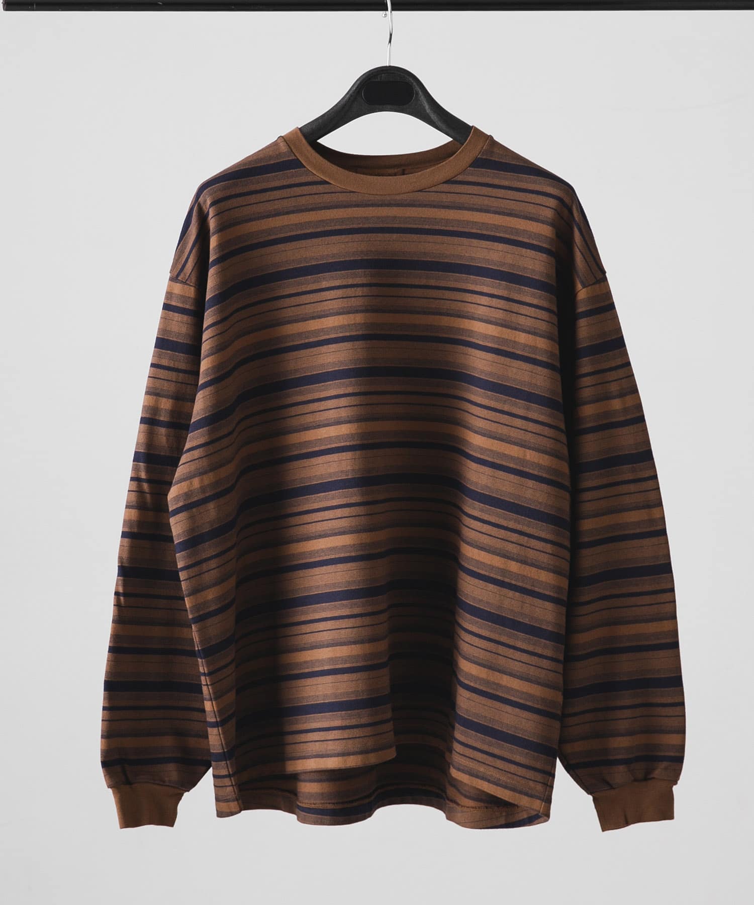 POLYPLOID OVERSIZE LONGSLEEVE B(3 WHT / BRN): トップス｜URBAN
