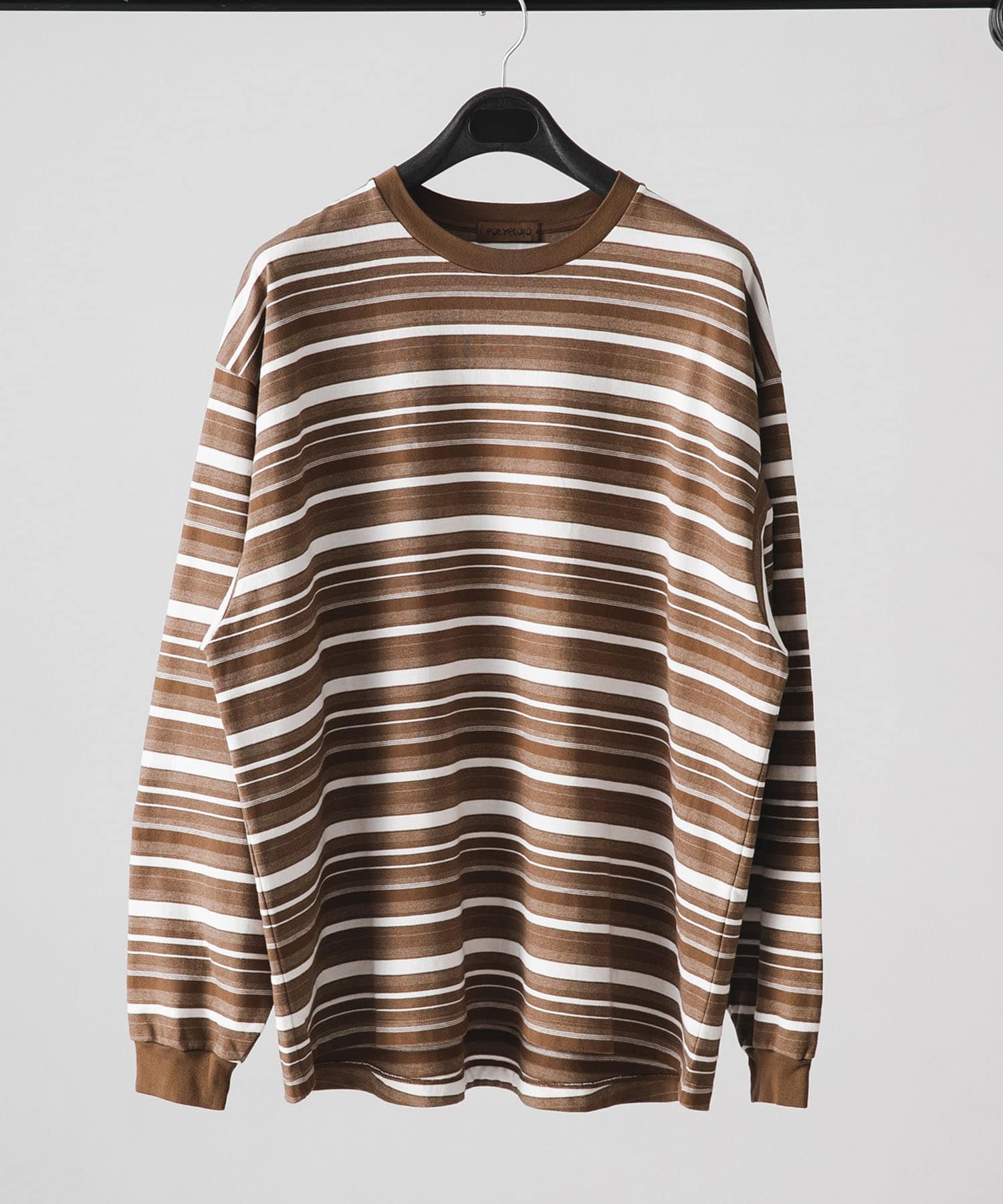 トップス POLYPLOID OVERSIZE LONGSLEEVE B POLYPLOID OVERSIZE LONGSLEEVE B(3 WHT / BRN): トップス｜URBAN