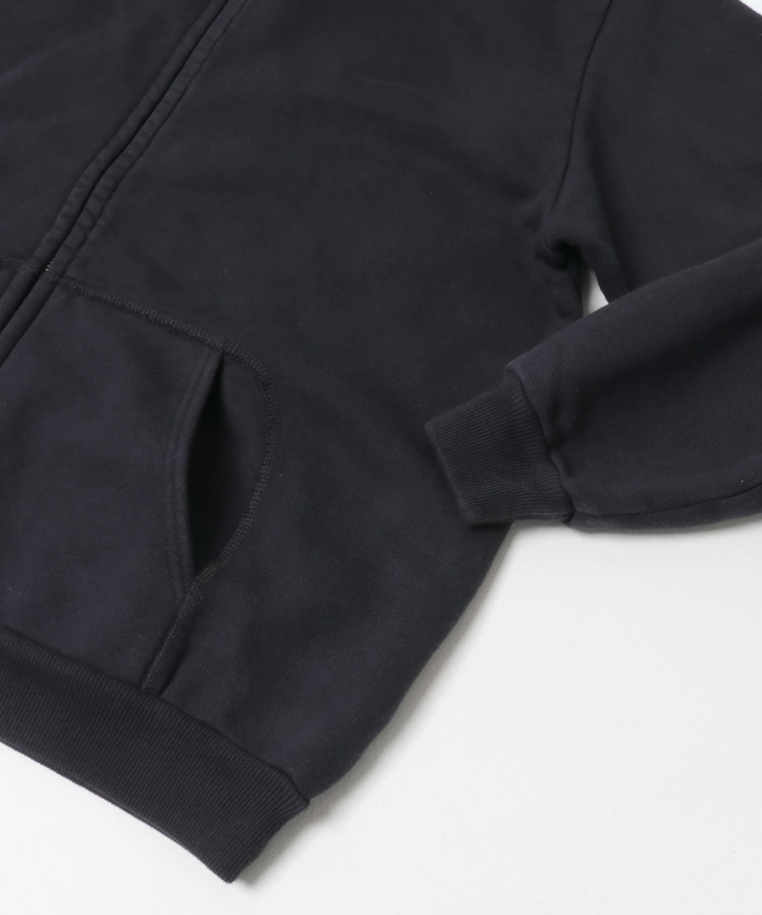 A PRESSE　Vintage Zip Sweat Hoodie BLACK 2