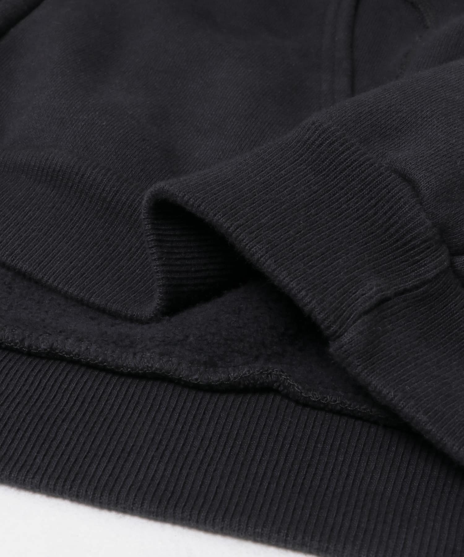 A PRESSE　Vintage Zip Sweat Hoodie BLACK 2