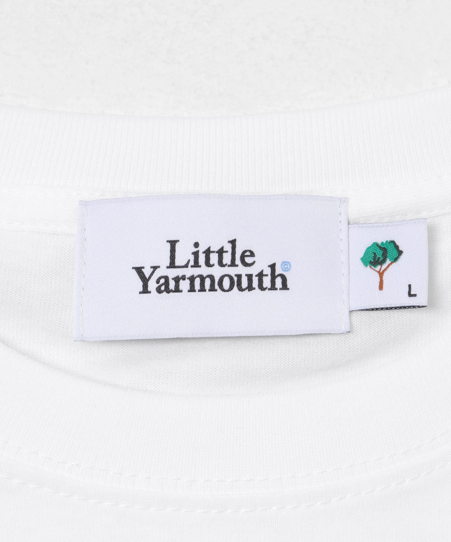 Little Yarmouth　PSYCHEDELIC T-SHIRTS WHITE XL