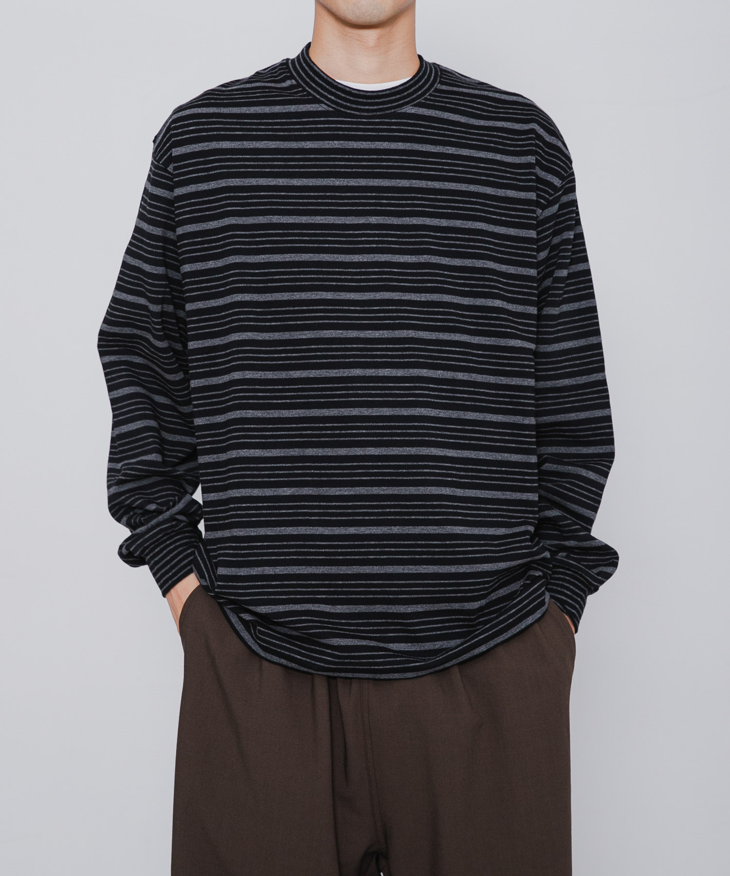 ES.U　Border LS T-Shirt