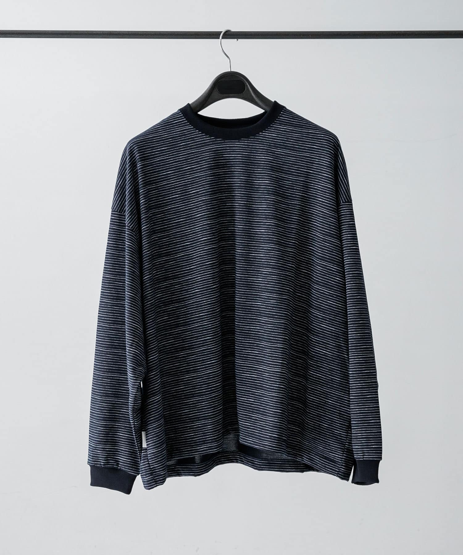 SFC SUPER BIG LS TEE (SIDE STRIPE TECH)(M BLACK): トップス｜URBAN