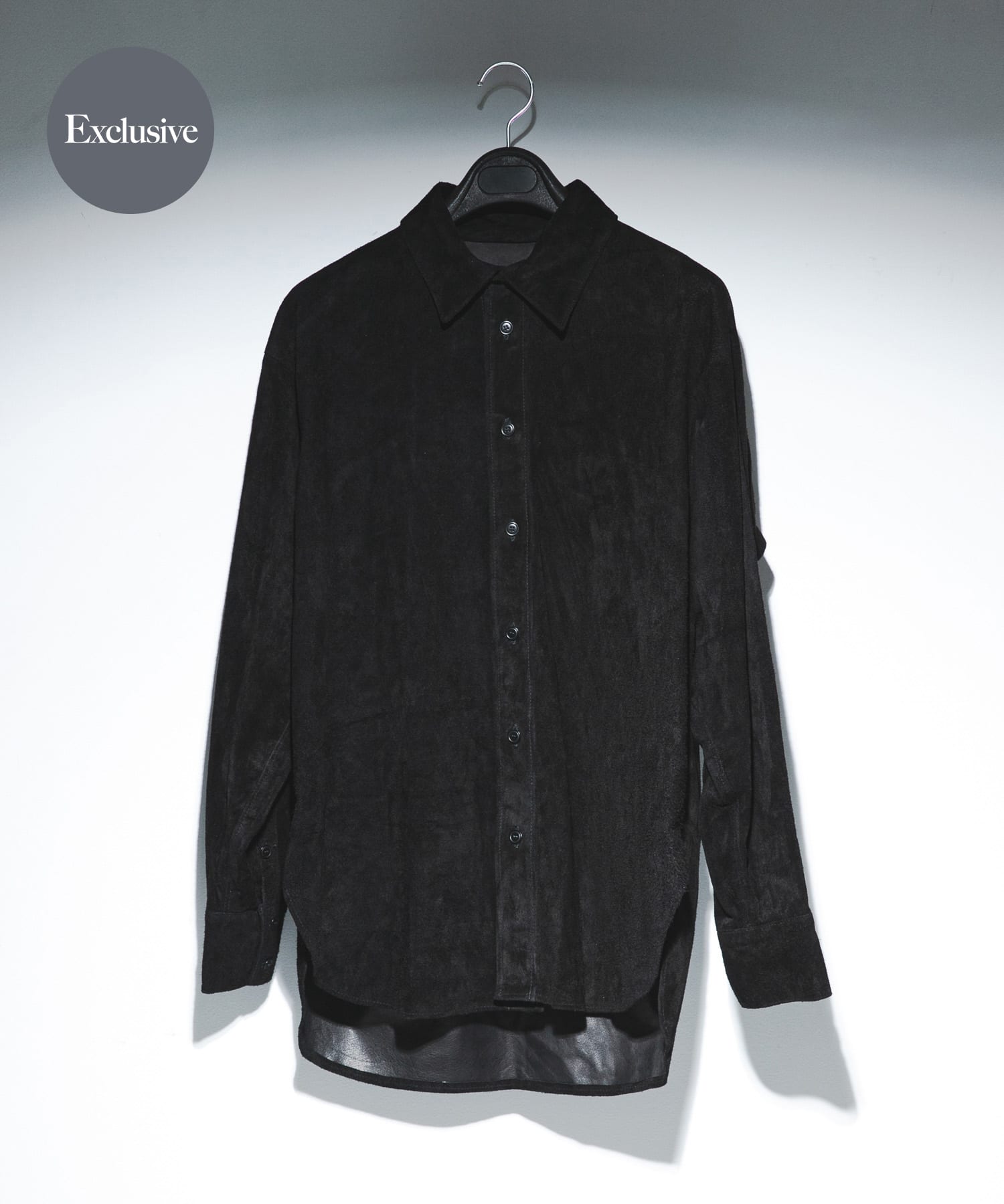 『別注』A LEATHER×URBS　REGULAR COLLAR SHIRT