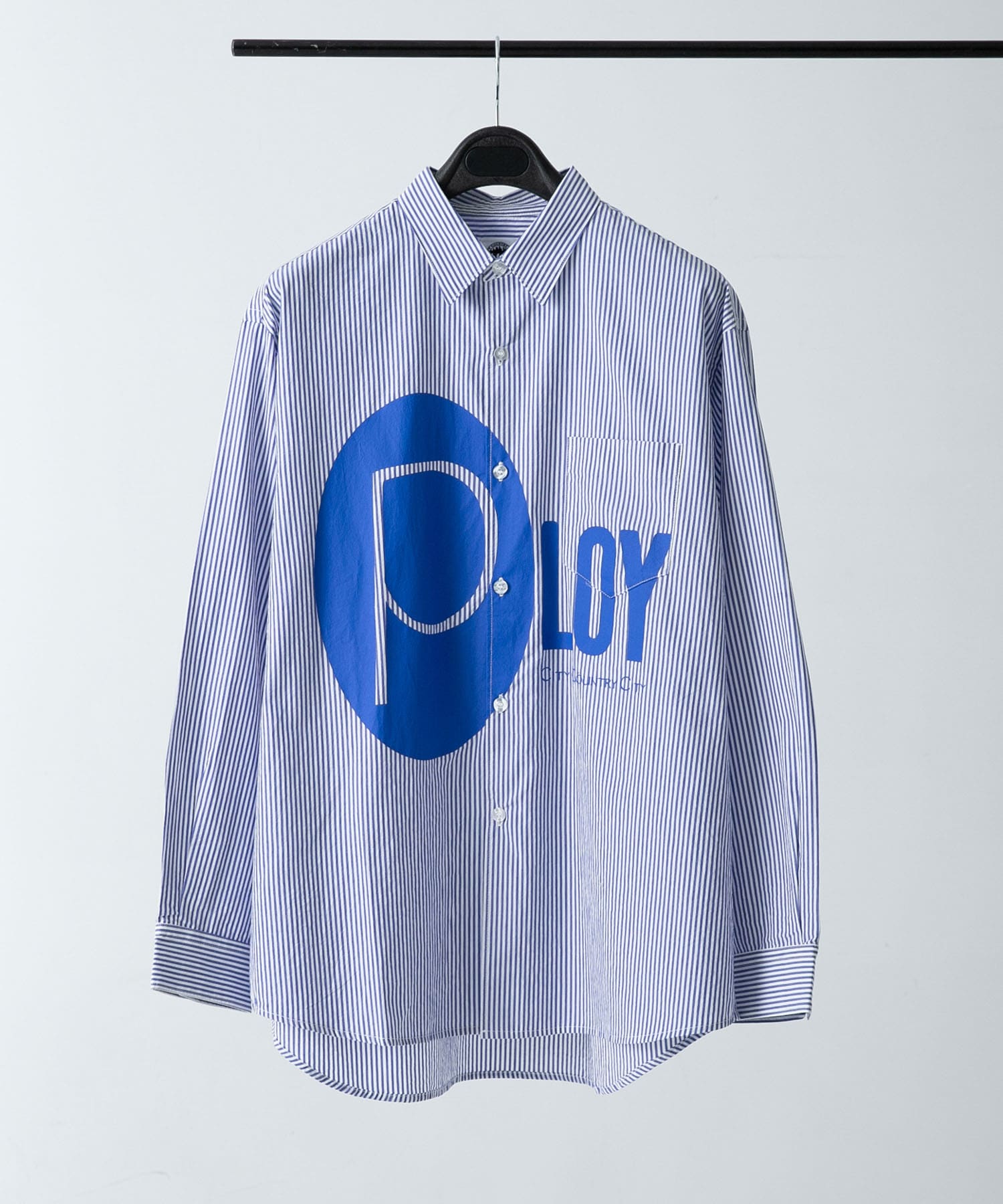 CITY COUNTRY CITY　STRIPE LS SHIRT PLOY