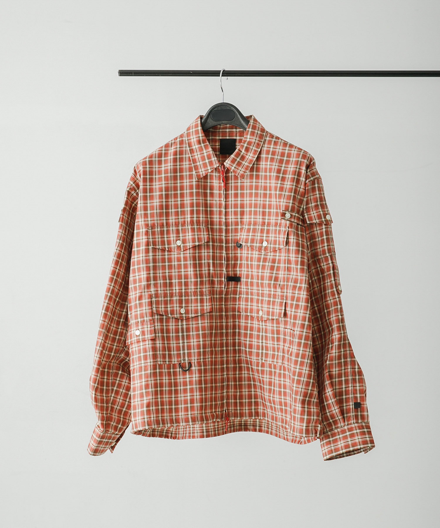 DAIWA PIER39　TECH ZIP ANGLER SHIRT L/S PLAIDS