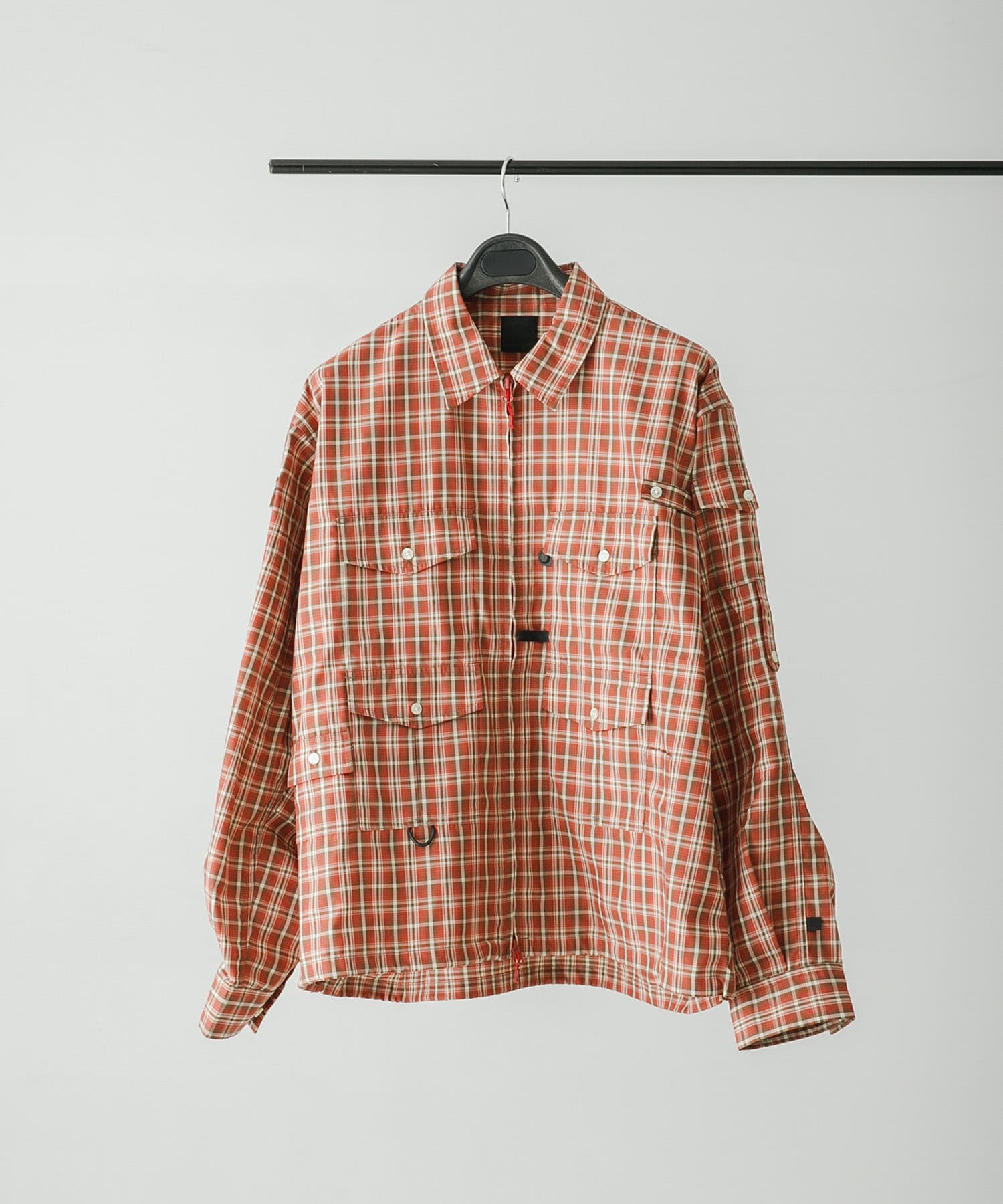 DAIWA PIER39　TECH ZIP ANGLER SHIRT L/S PLAIDS