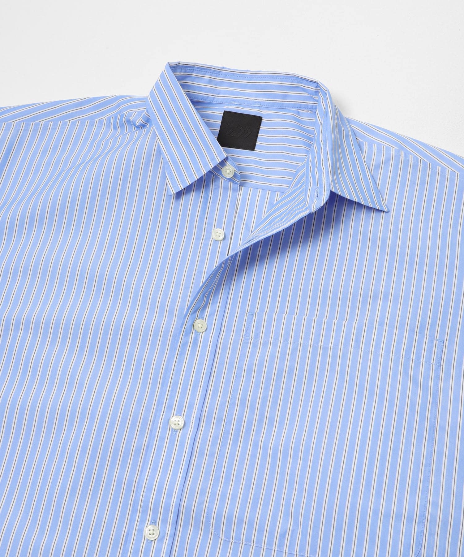 DAIWA PIER39 Ws TECH REGULAR COLLAR SHIRT L/S STRIPE(Free SAX