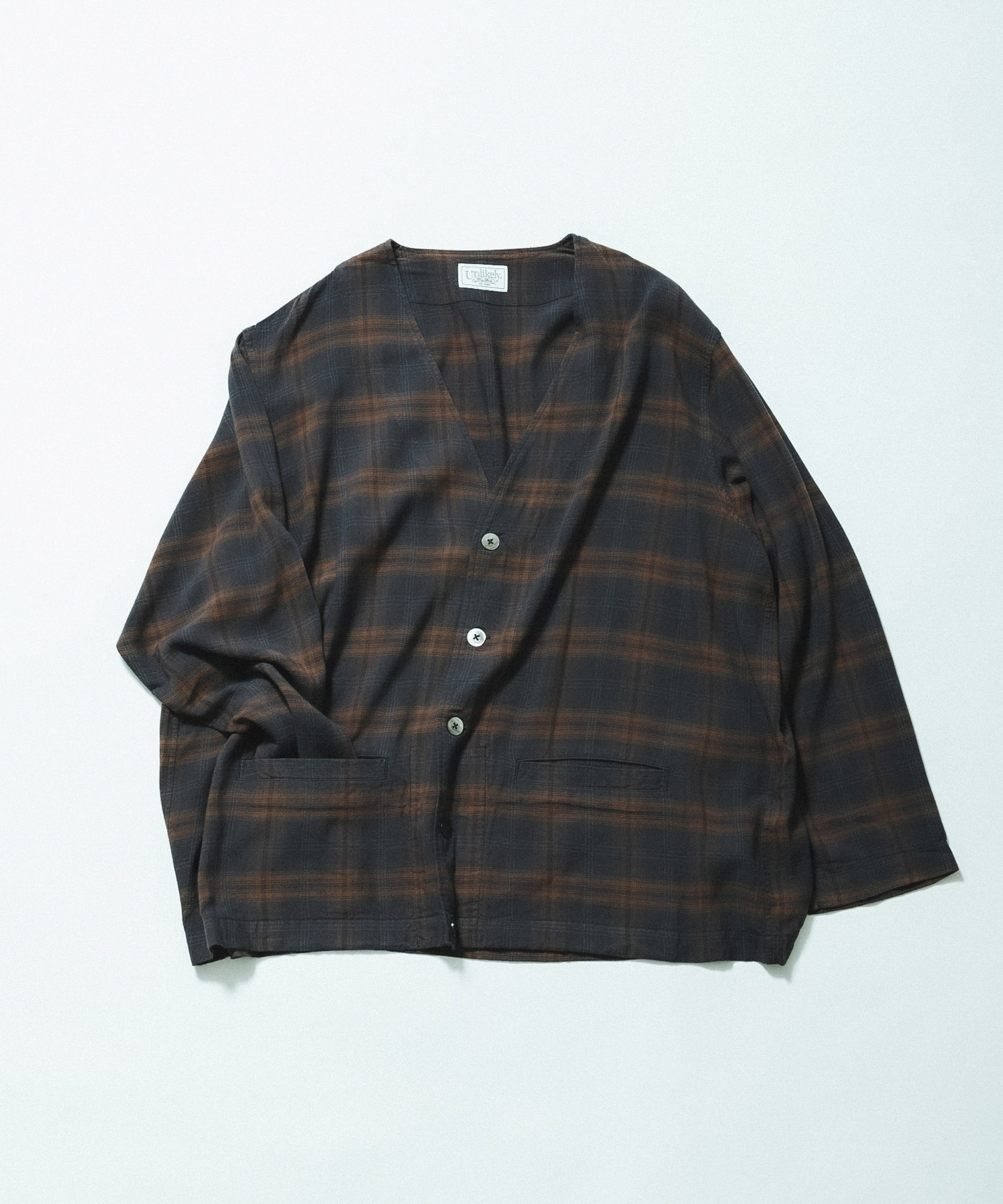 Unlikely　Shirts Cardigan Rayon