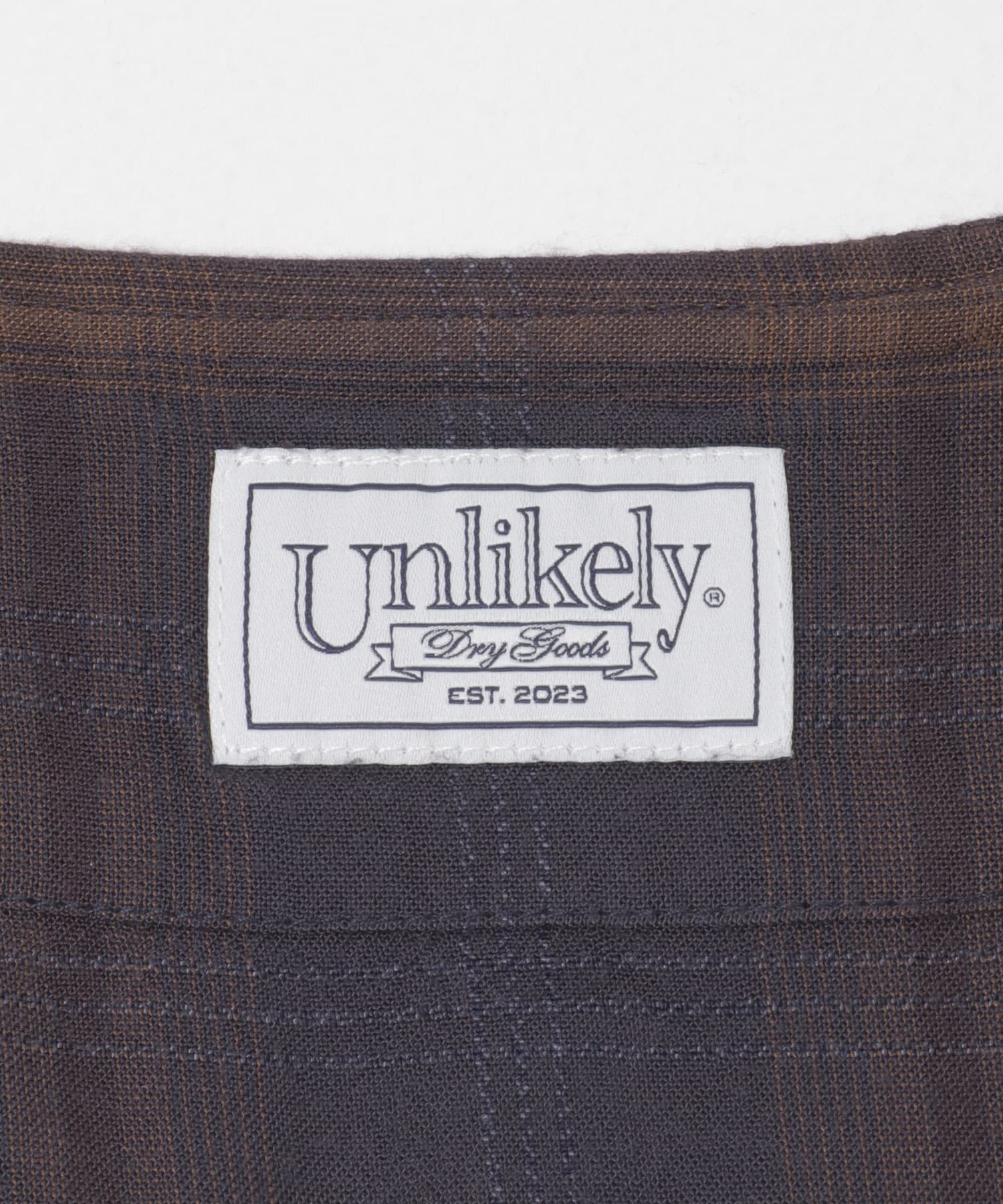 Unlikely　Shirts Cardigan Rayon Cha Plaids L