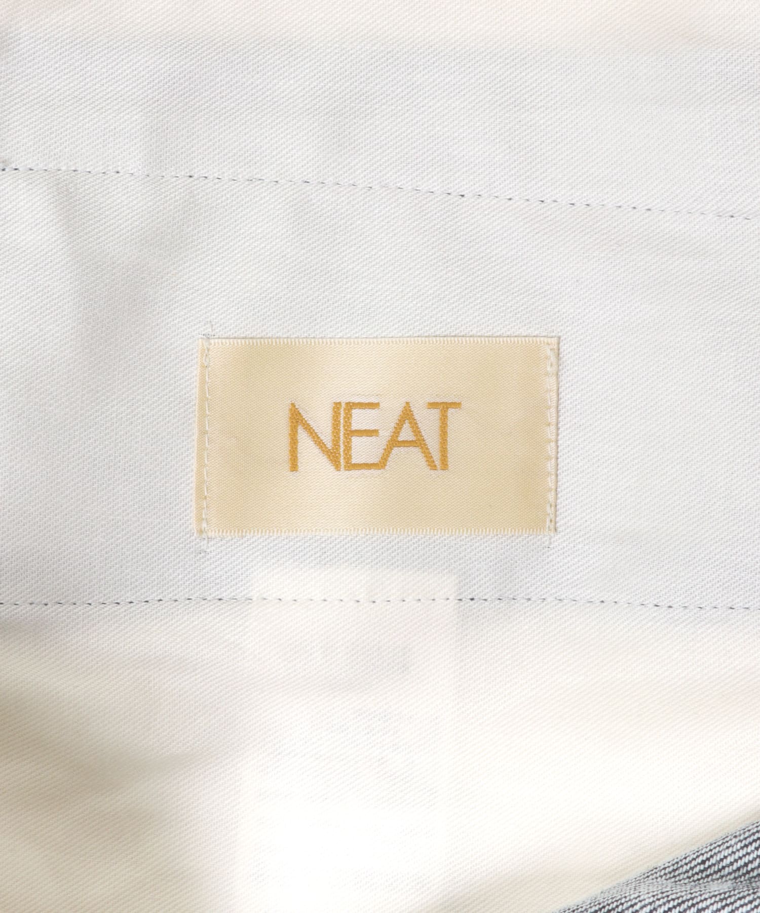 NEAT　NATURAL SLUB DENIM WIDE INDIGO 44