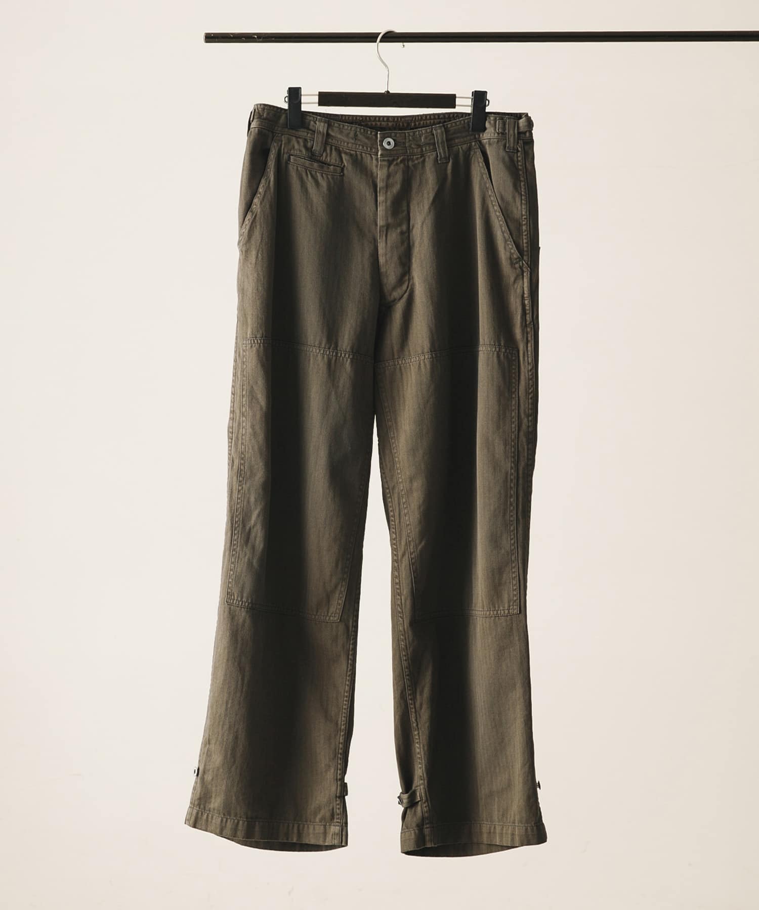A PRESSE　Military Double Knee Trousers