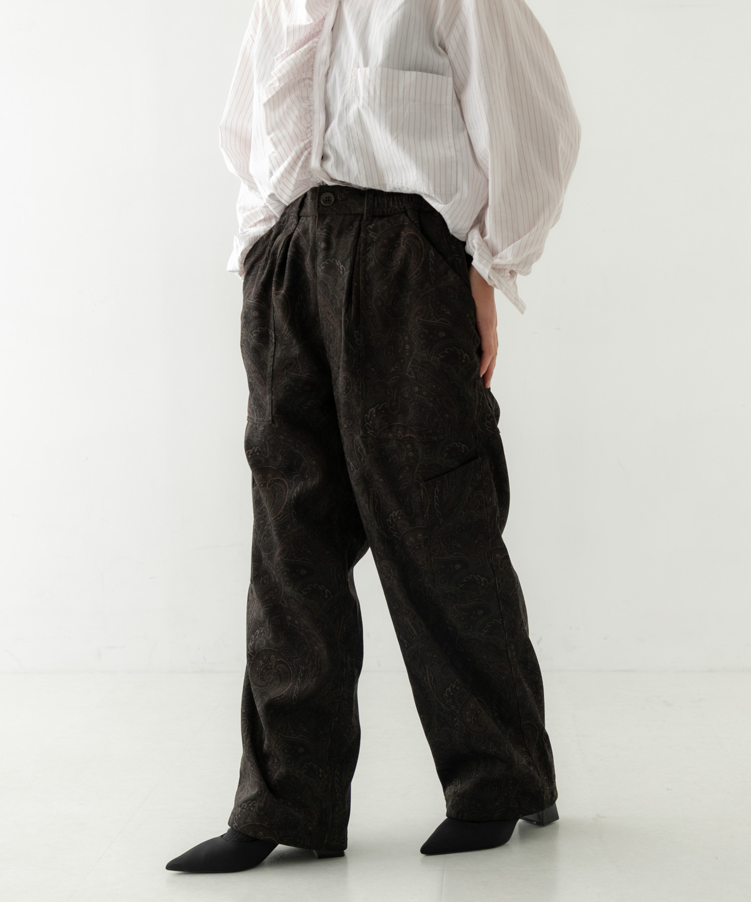 DAIWA PIER39　Ws TECH MECHANICS PANTS CORDUROY PAISLEY