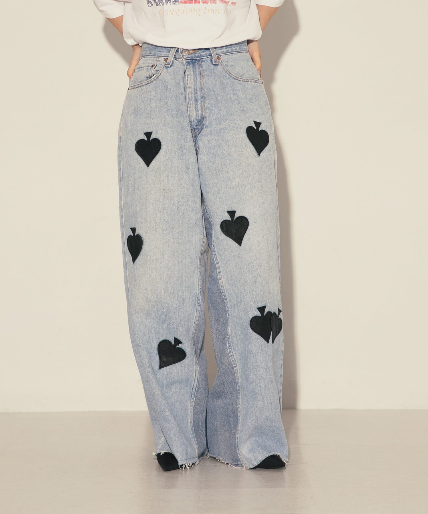 TanC TOKYO　W.SPADE PATCH BUGGY REMAKE DENIM