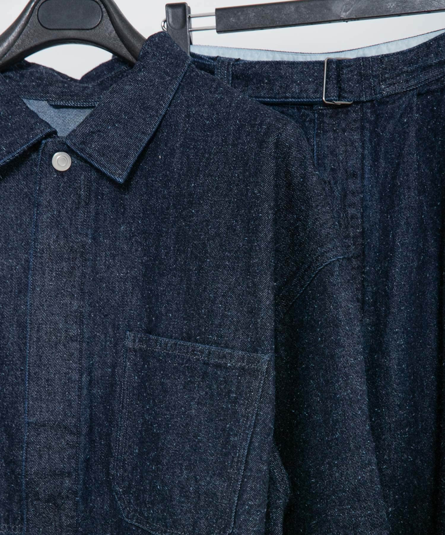 SANMONT　シルクデニムワークジャケット INDIGO 2