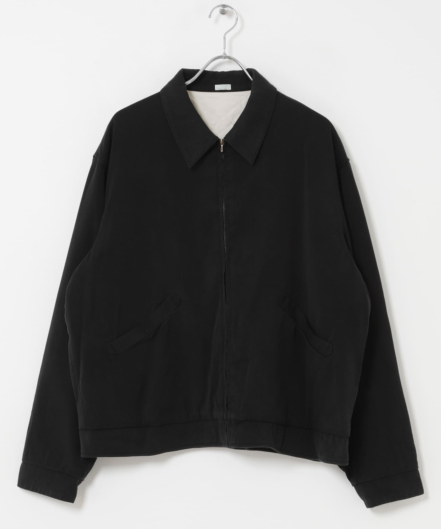 A PRESSE　Washed Silk Rayon Gabardine Jacket