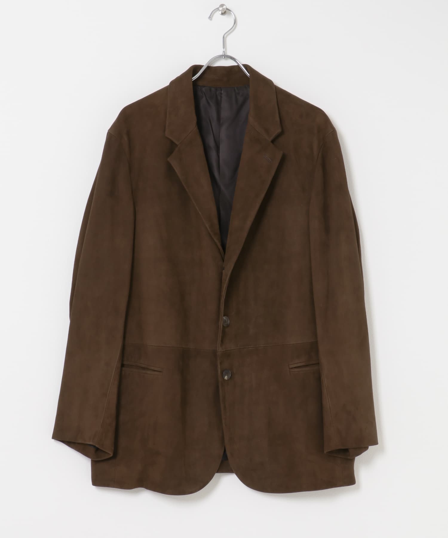 A PRESSE　Suede Leather Tailored Jacket