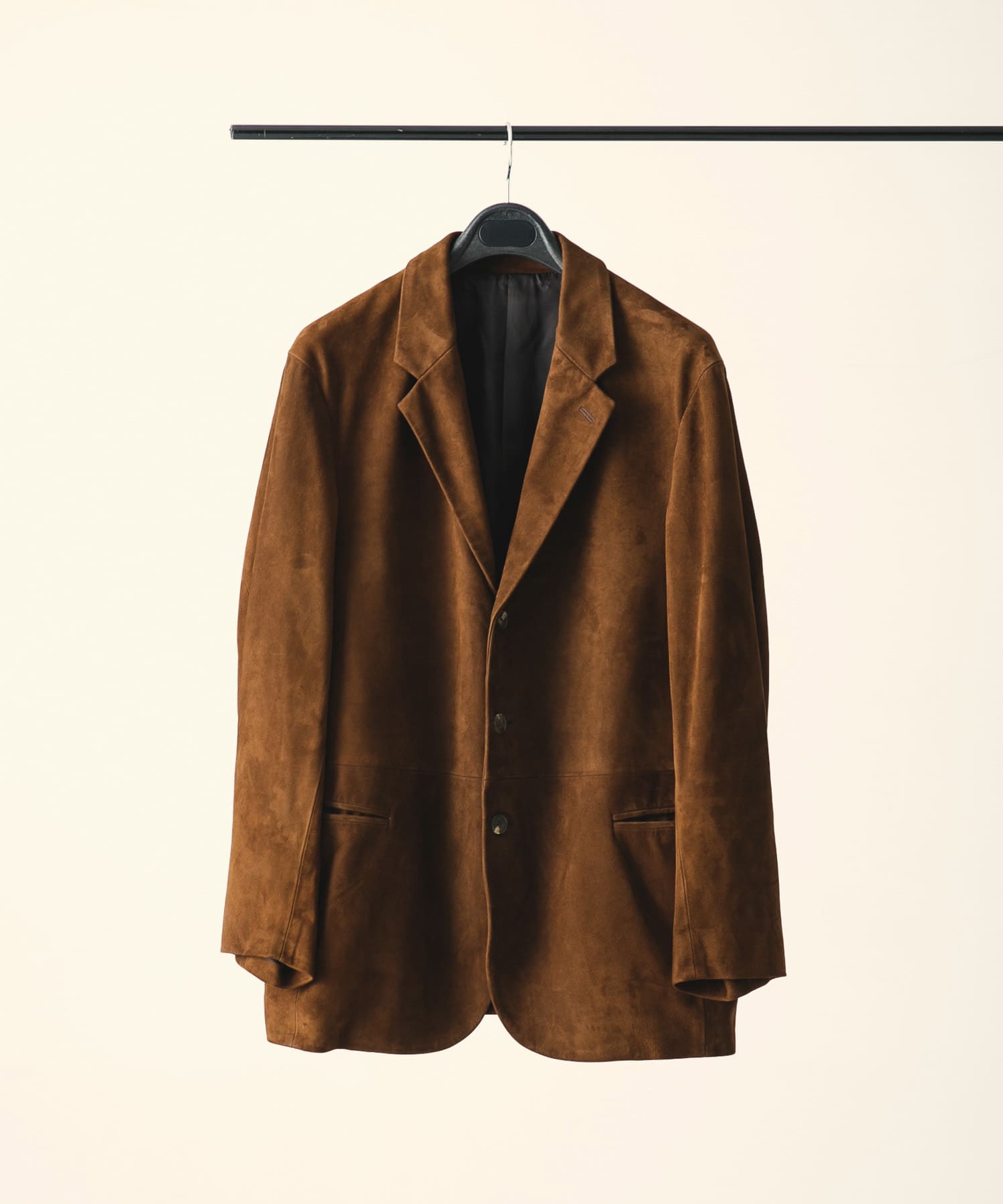 A PRESSE　Suede Leather Tailored Jacket