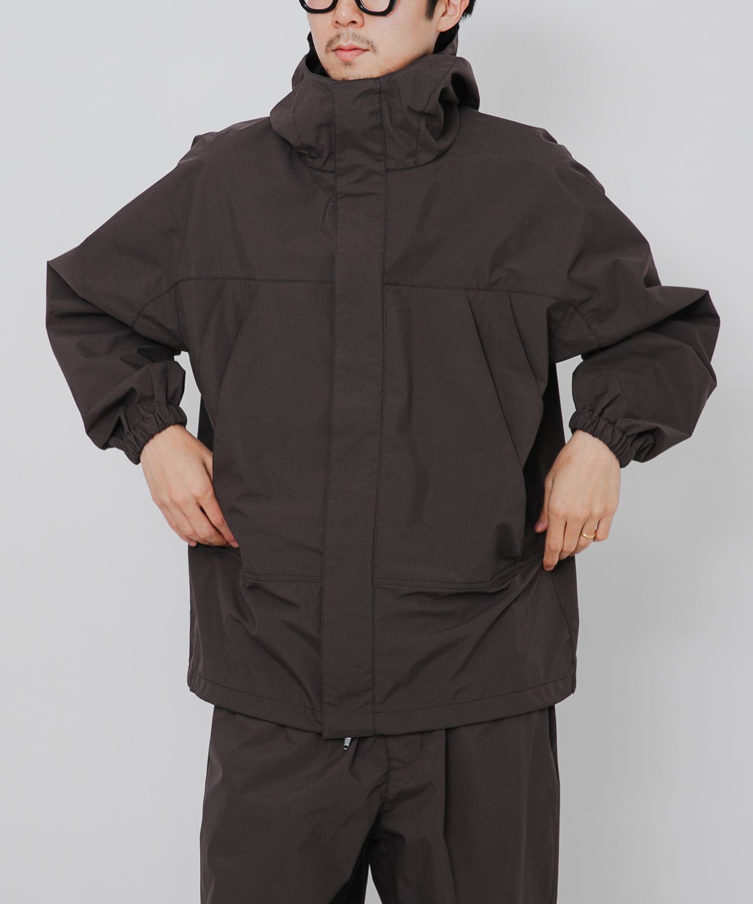 model : 181cm 着用サイズ : L