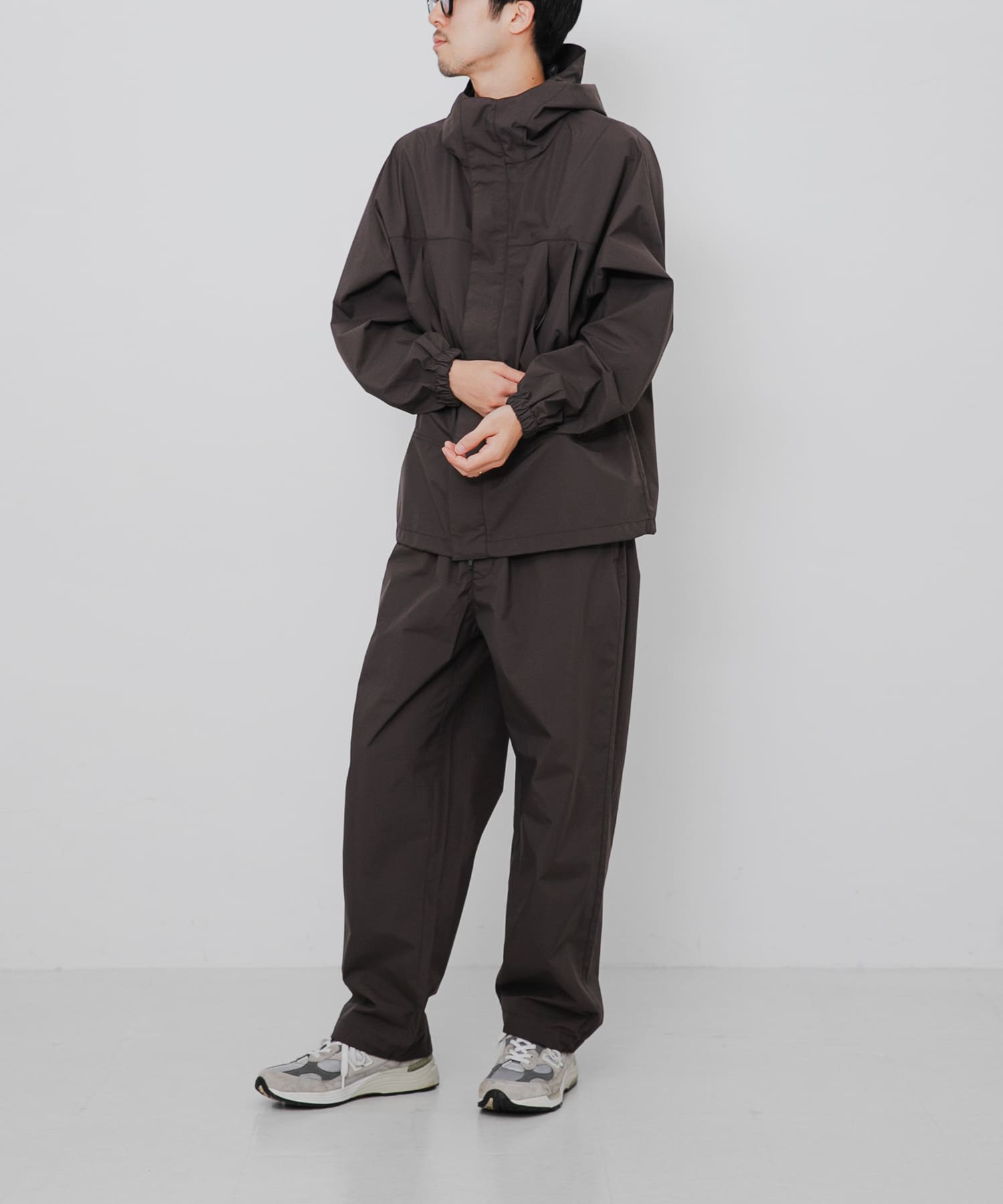 model : 181cm 着用サイズ : L