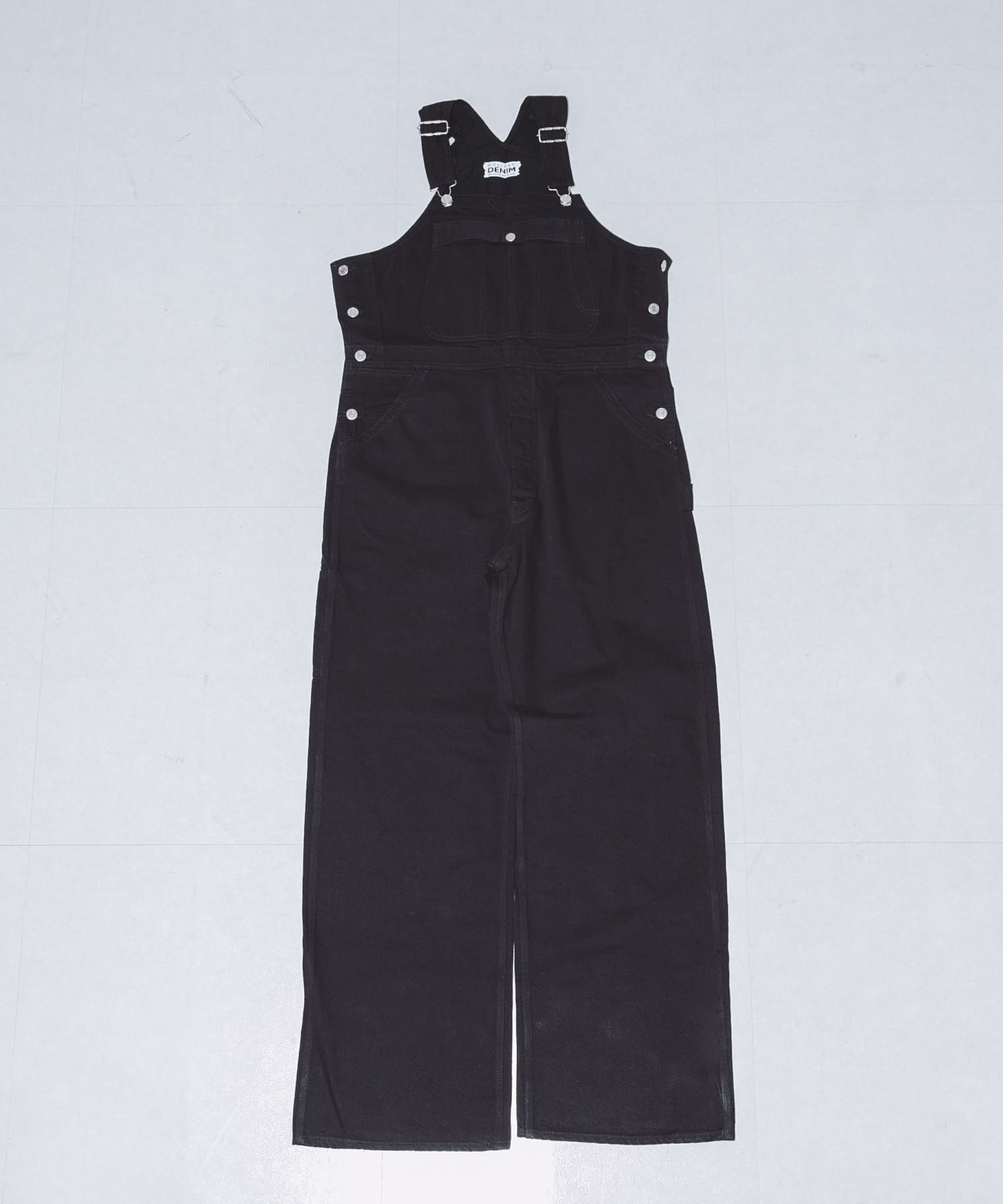HOLIDAY BIG DENIM OVER-ALL BLK(0 BLACK): ボトム｜URBAN RESEARCH