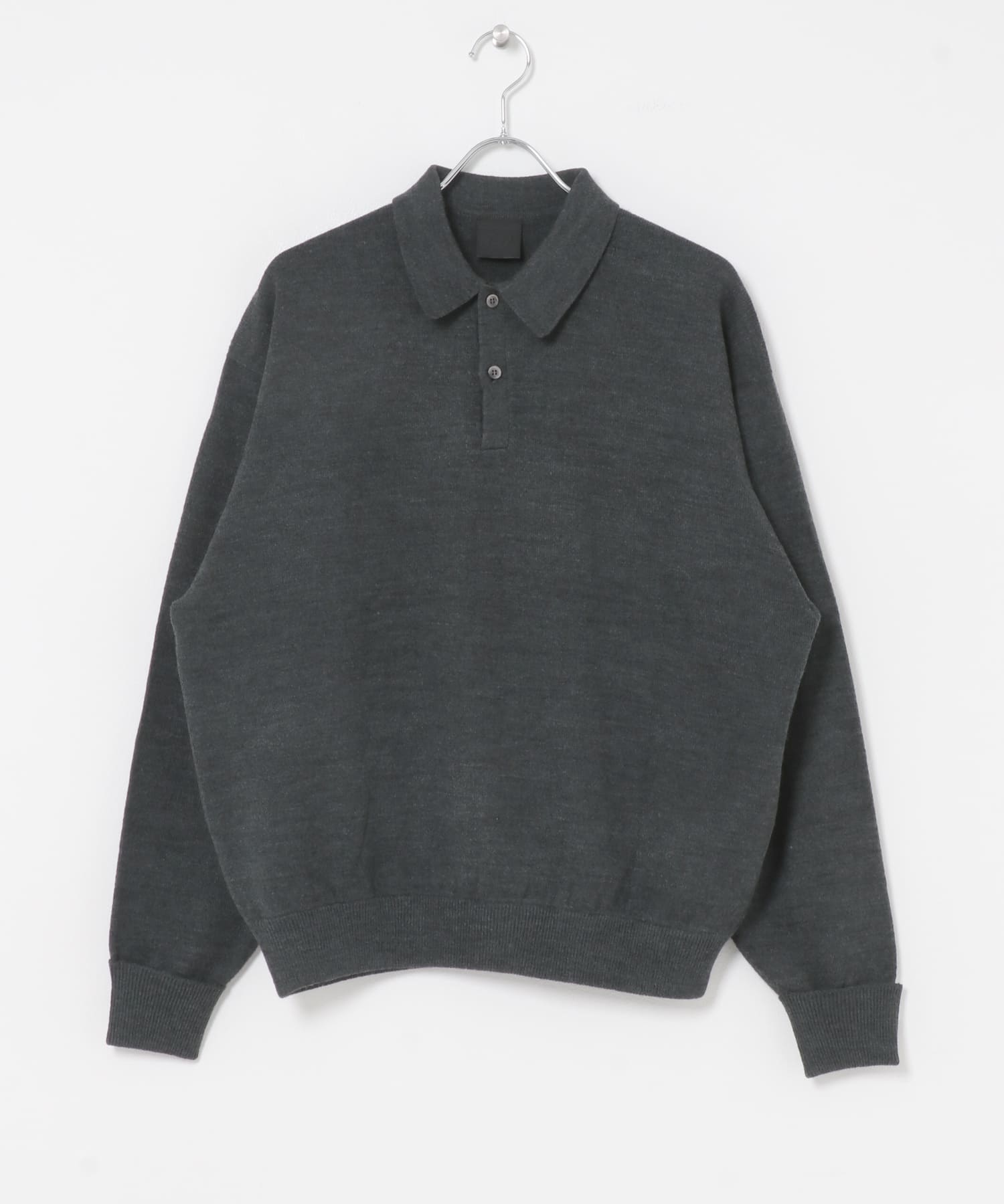 DAIWA PIER39　TECH KNIT POLO L/S BP