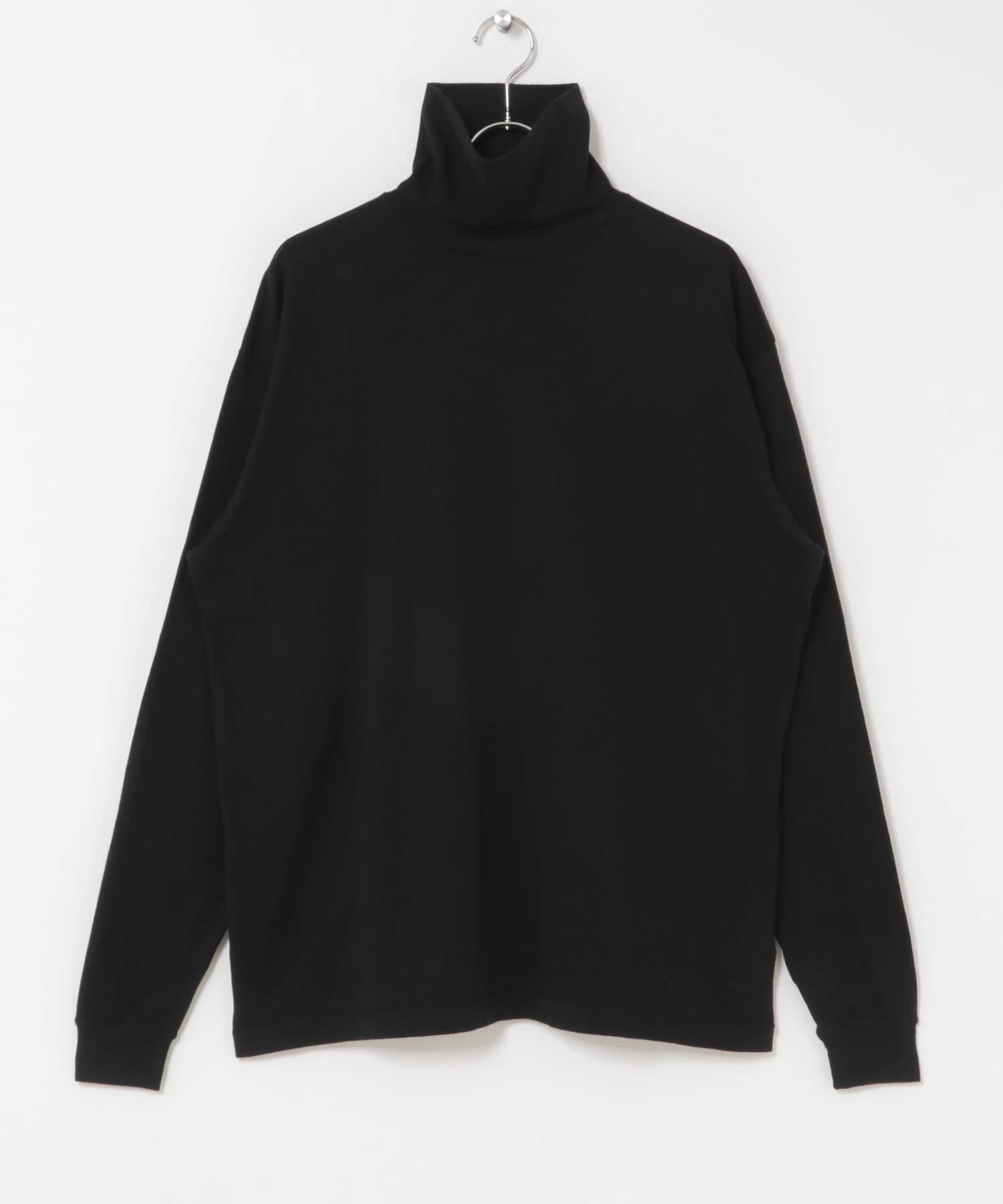 HERILL　COTTONCASHMERE TURTLENECKS BLACK 2