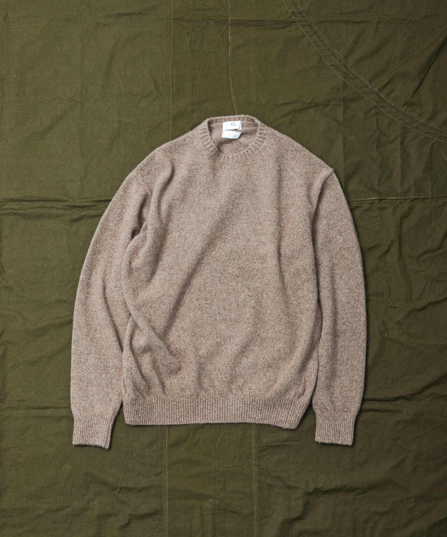 HERILL　RIGIDCASHMERE PULLOVER NATURAL 2