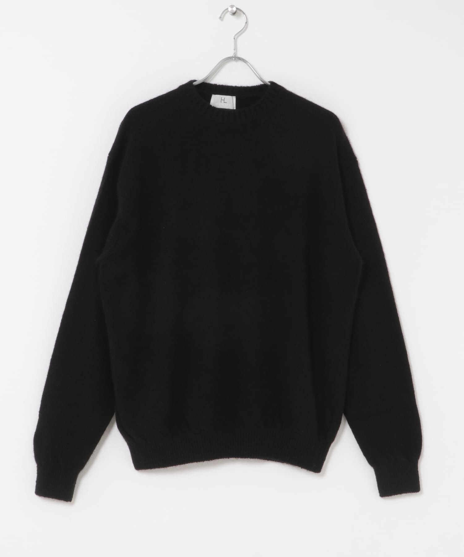 HERILL　RIGIDCASHMERE PULLOVER BLACK 2
