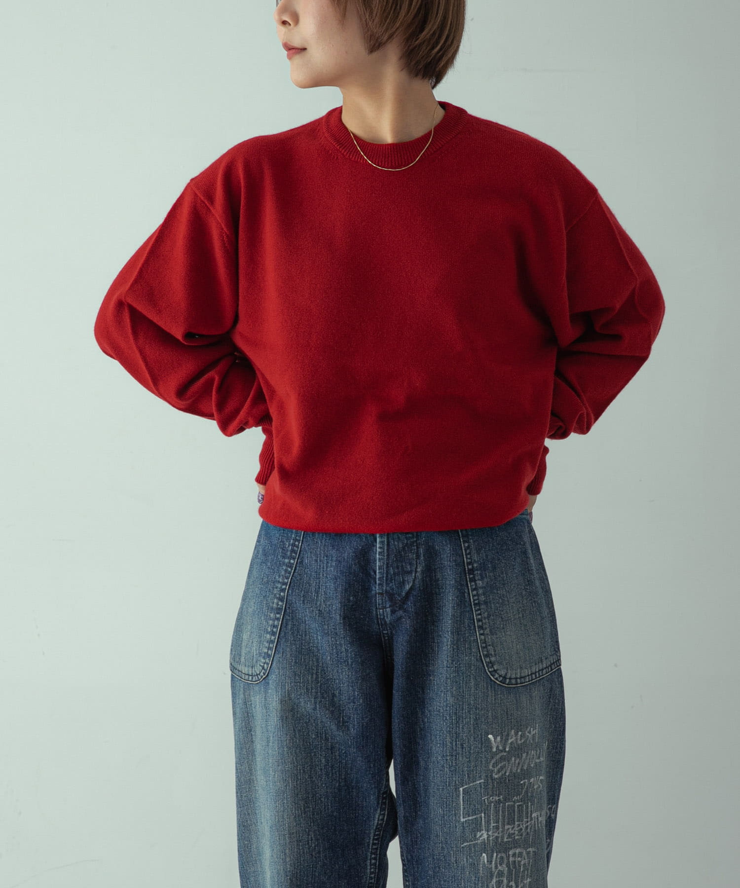 HERILL　W.GOLDENCASH PULLOVER