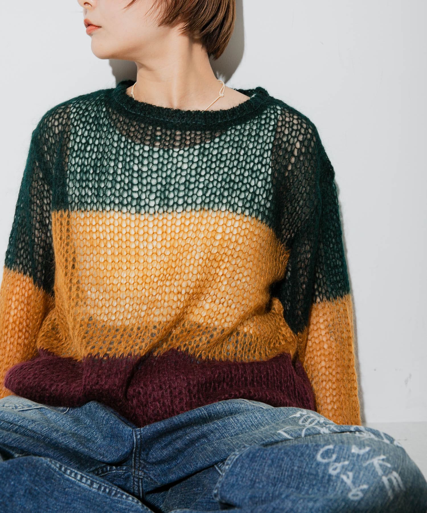 COGNOMEN　IMAGINARY FLAG KNIT