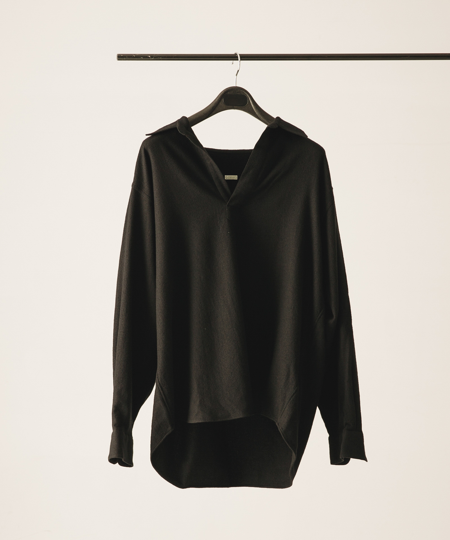 A PRESSE　Wool Skipper Shirt