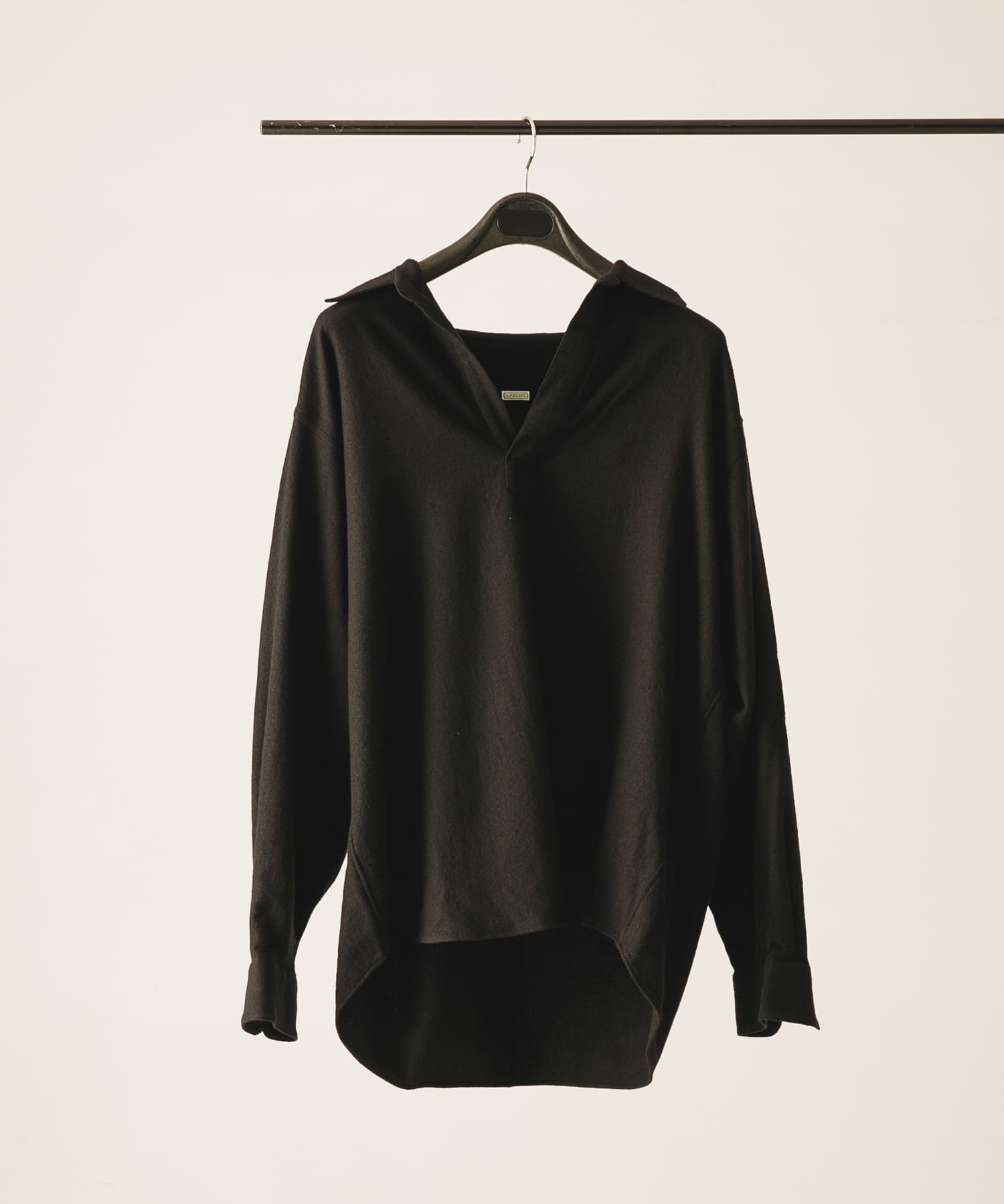 A PRESSE　Wool Skipper Shirt