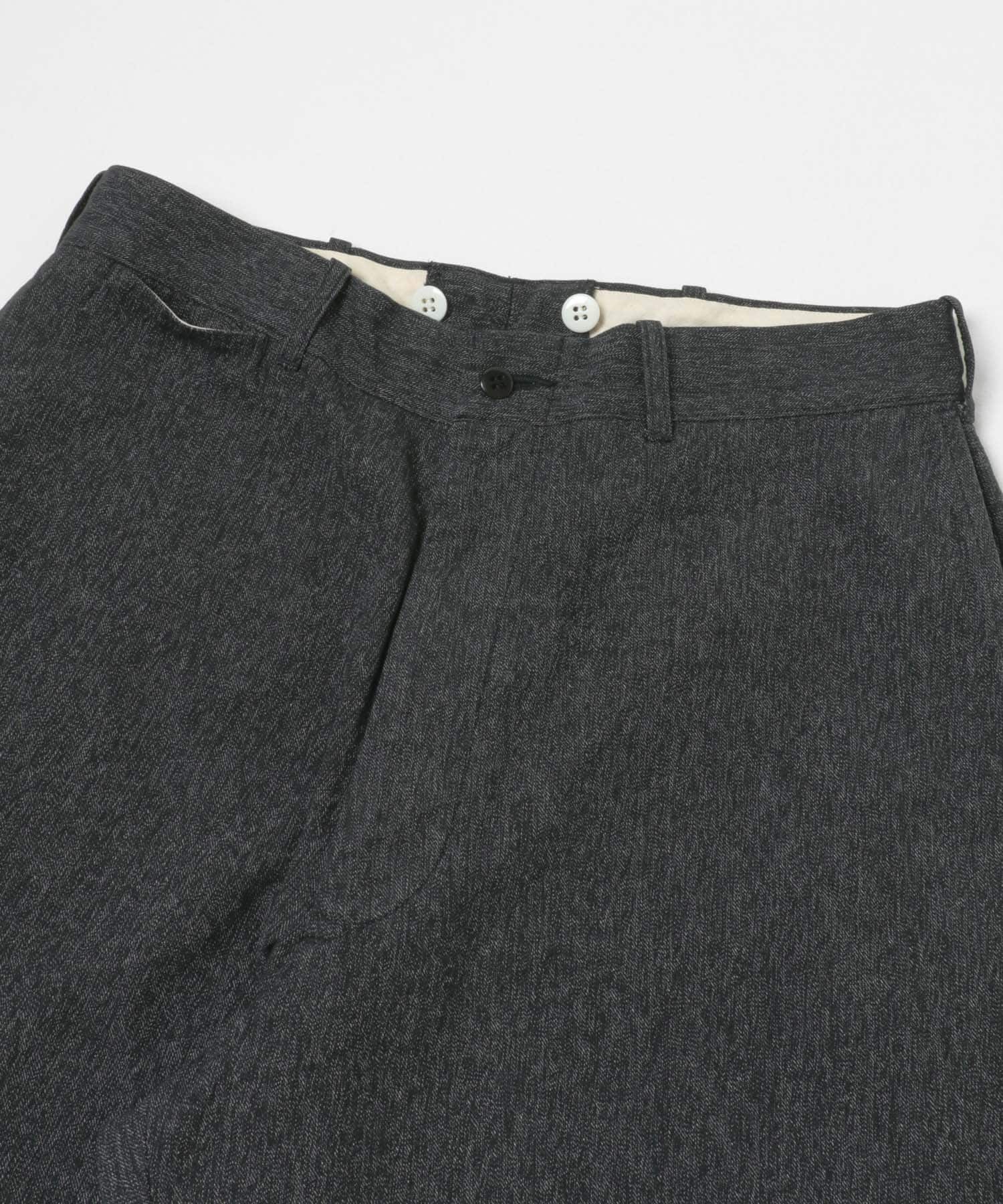 HERILL　Blackchambray Workpants BLACK 2